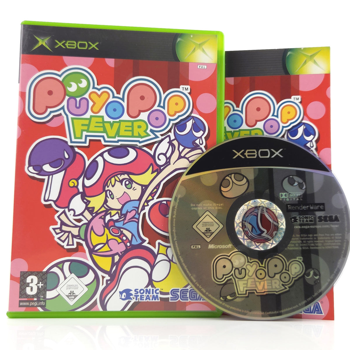 Microsoft Xbox Spiel Puyo Pop Fever OVP