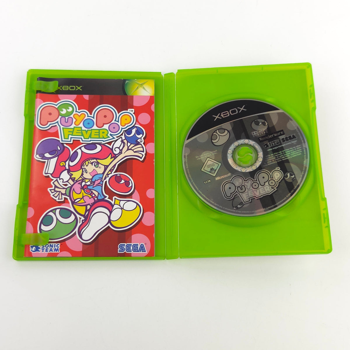 Microsoft Xbox Spiel Puyo Pop Fever OVP PAL