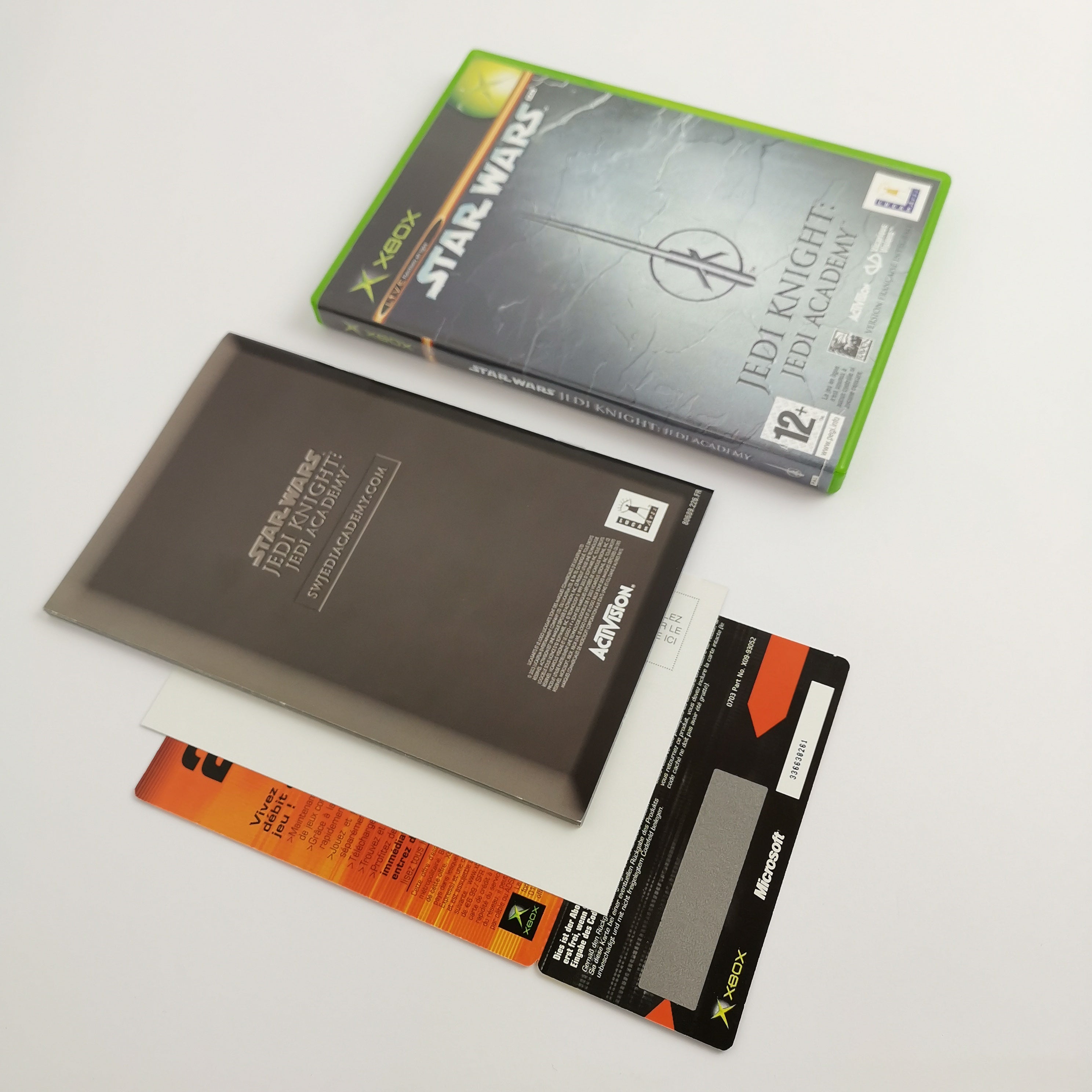 Xbox Classic Spiel – Star Wars Jedi Knight (PAL OVP)