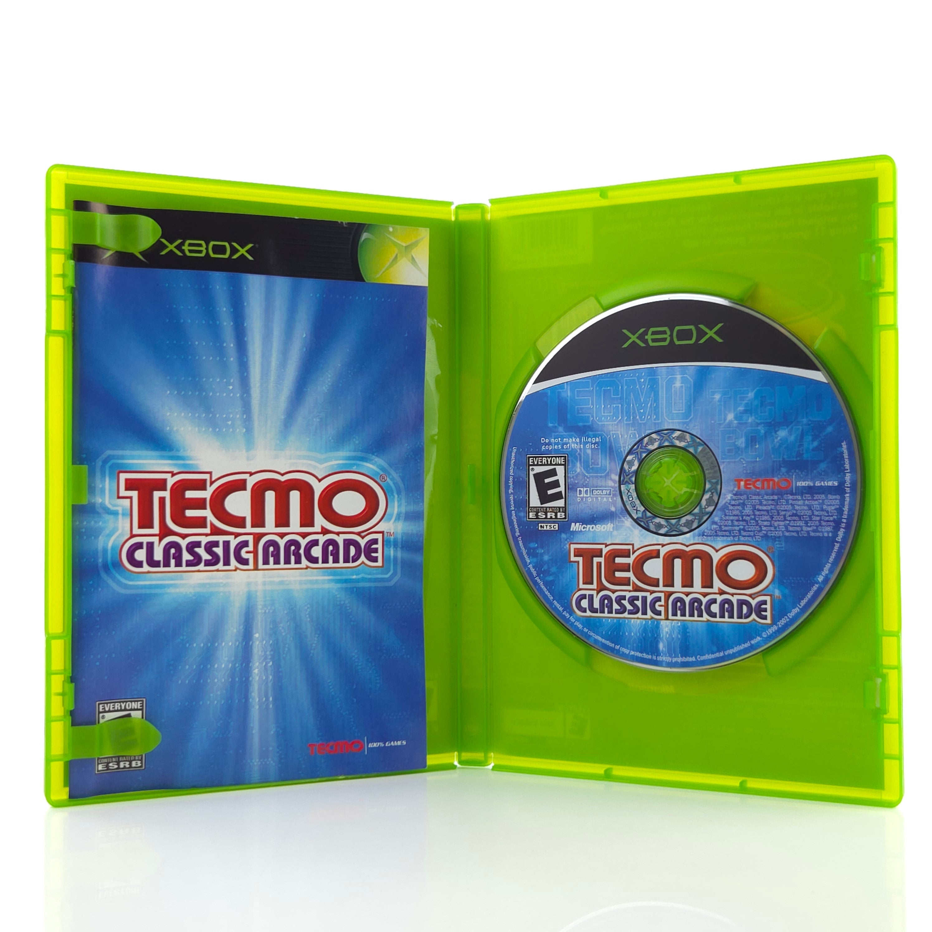 Microsoft Xbox Spiel Tecmo Classic Arcade USA OVP