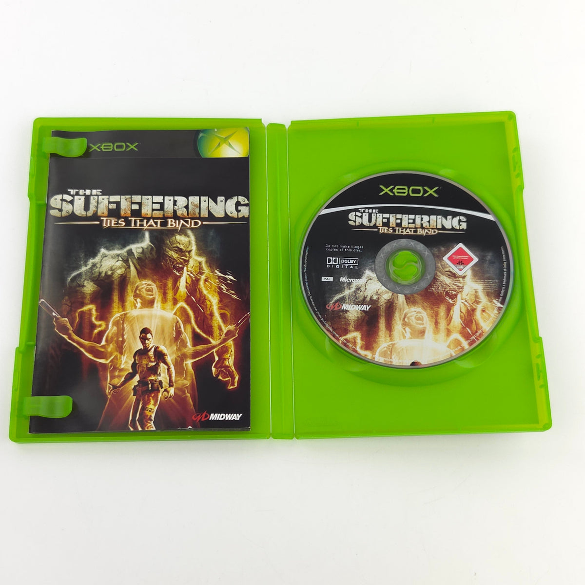 Microsoft Xbox Spiel The Suffering OVP PAL DE