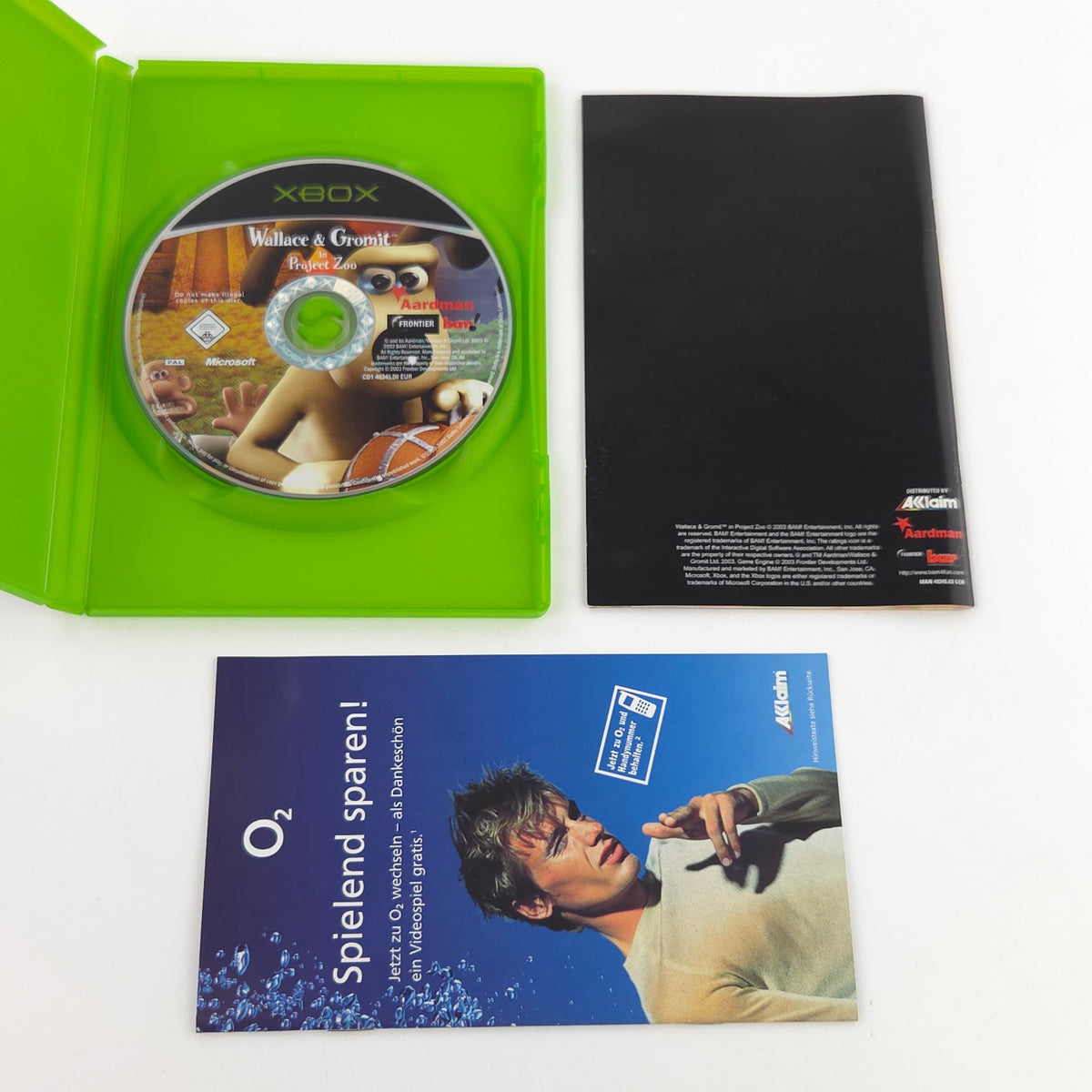 Xbox Spiel Wallace Gromit Projekt Zoo OVP PAL