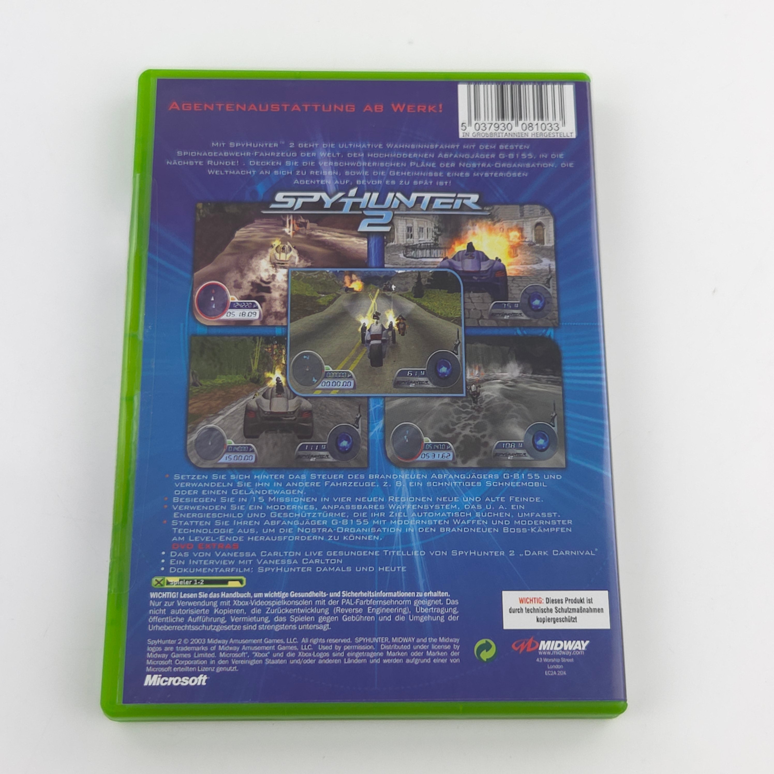 Xbox Classic Spiel – Spyhunter 2 (OVP Neu PAL)