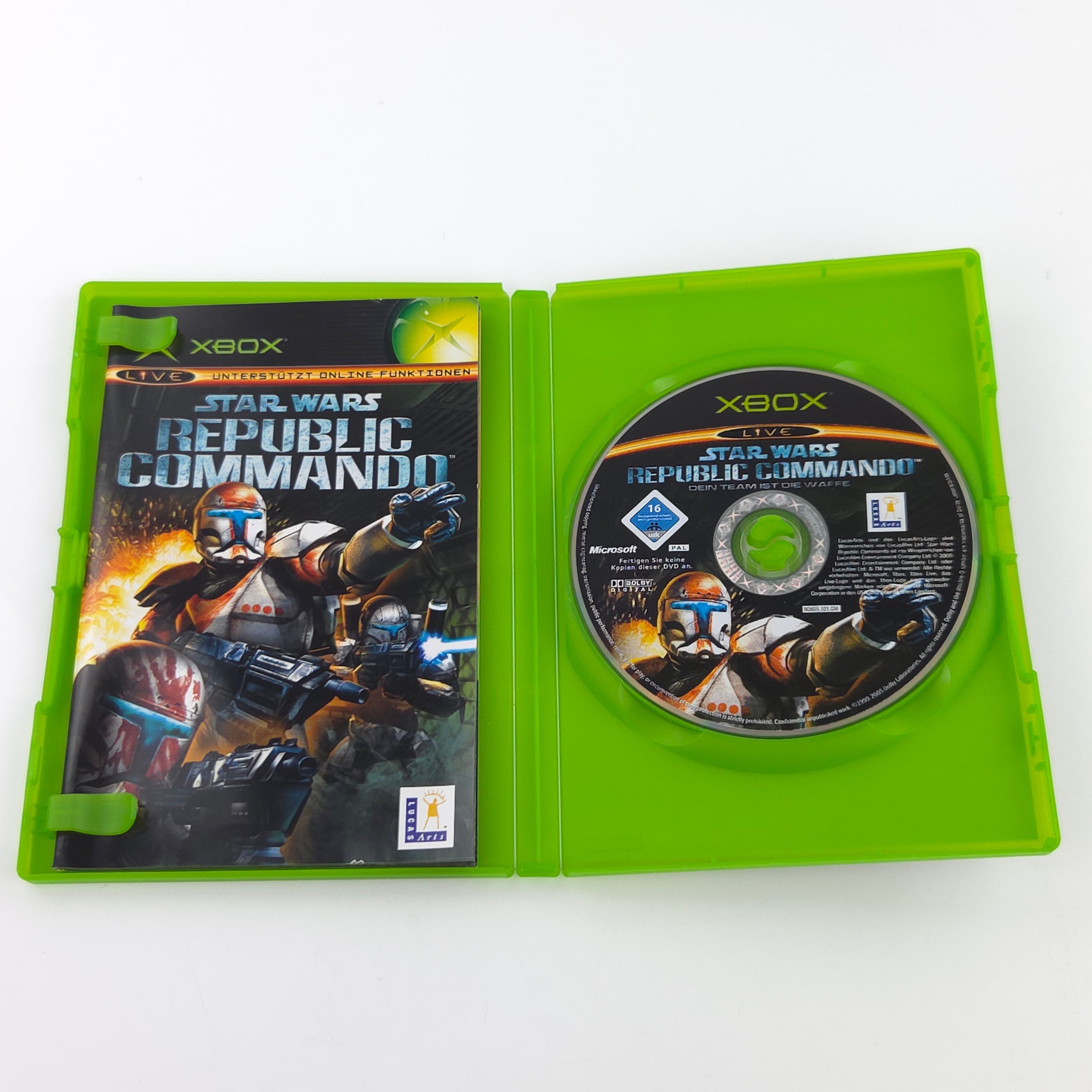 Xbox Classic Spiel – Star Wars Republic Commando (PAL)