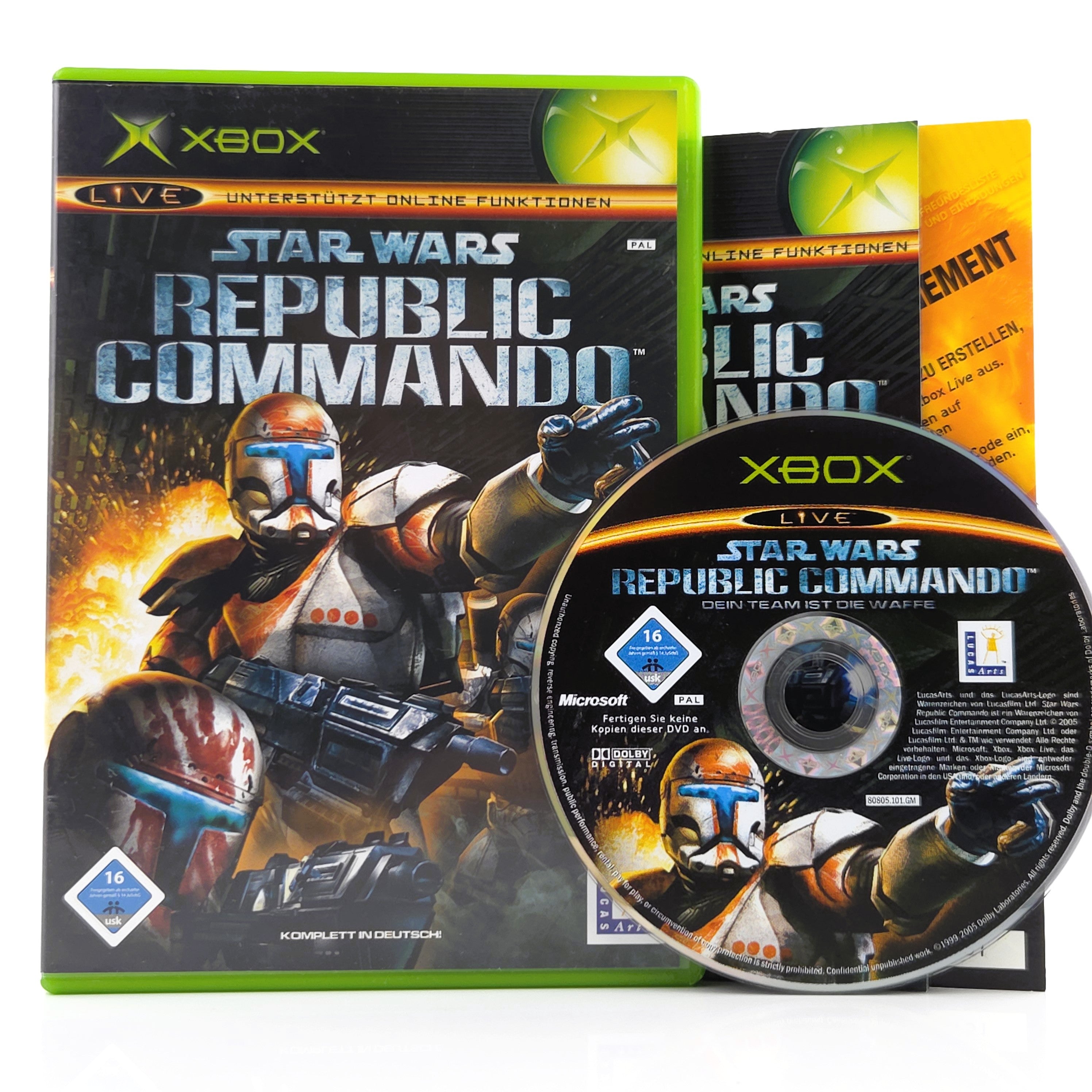 Xbox Classic Spiel – Star Wars Republic Commando (PAL)