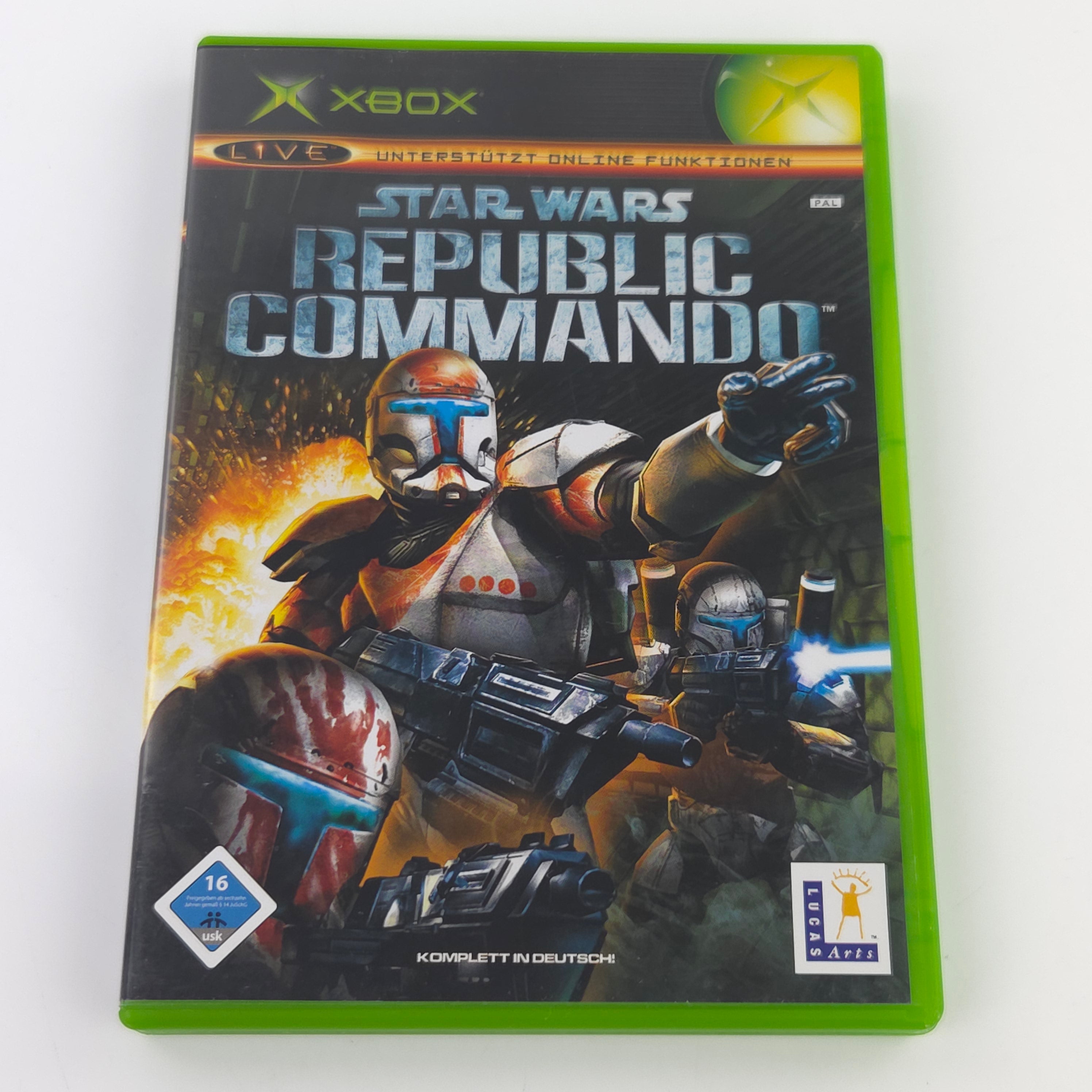 Xbox Classic Spiel – Star Wars Republic Commando (PAL)