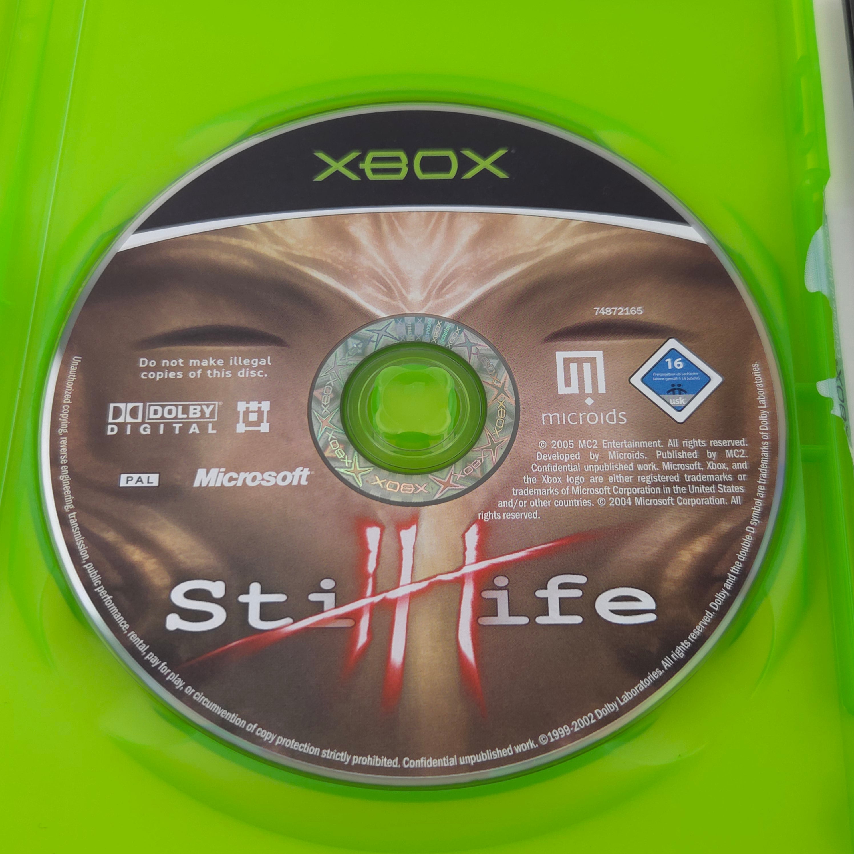 Xbox Classic Spiel – Still Life (OVP DE PAL)