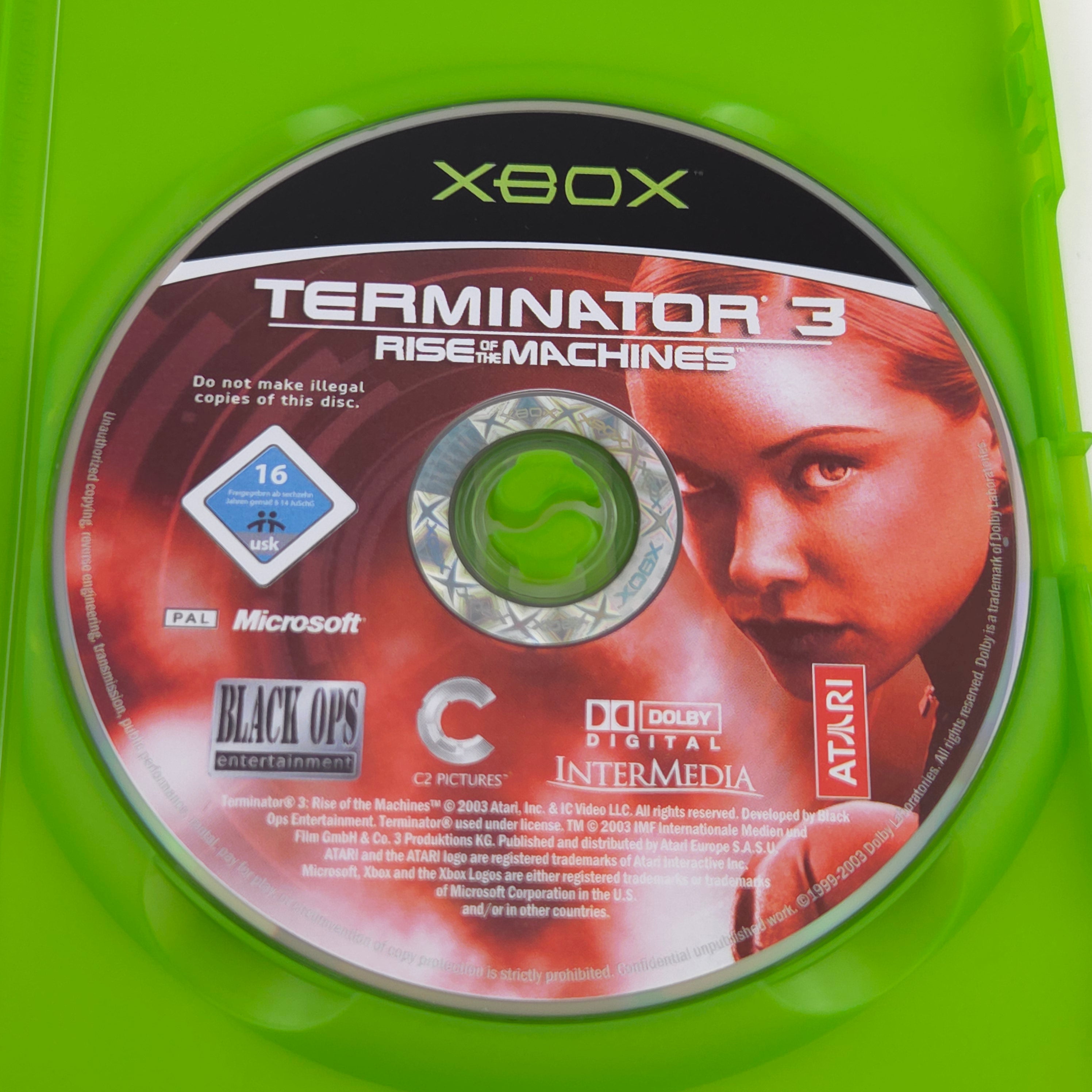 Xbox Classic Spiel – Terminator 3 Rebellion (OVP)