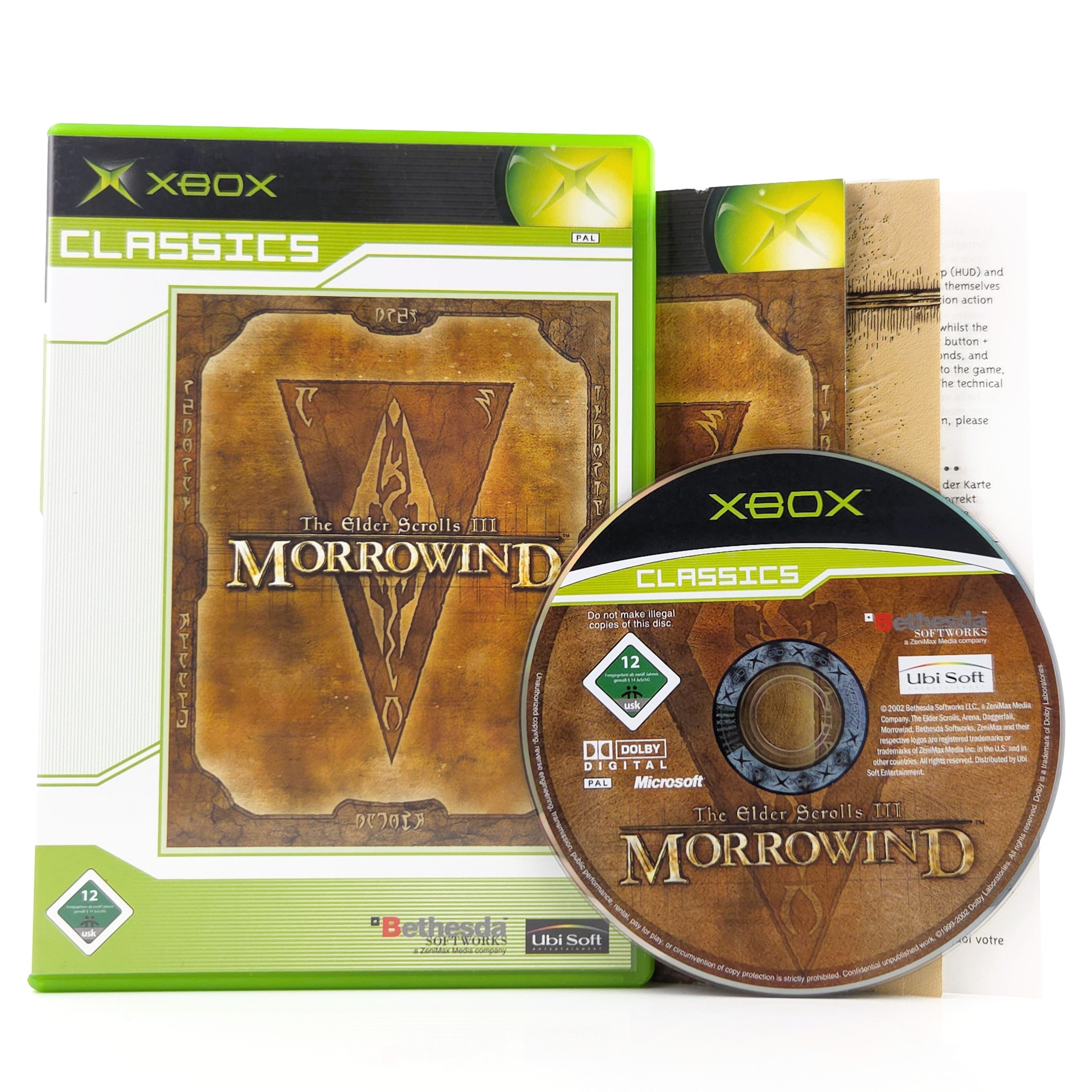 Xbox Spiel – The Elder Scrolls III Morrowind (OVP)