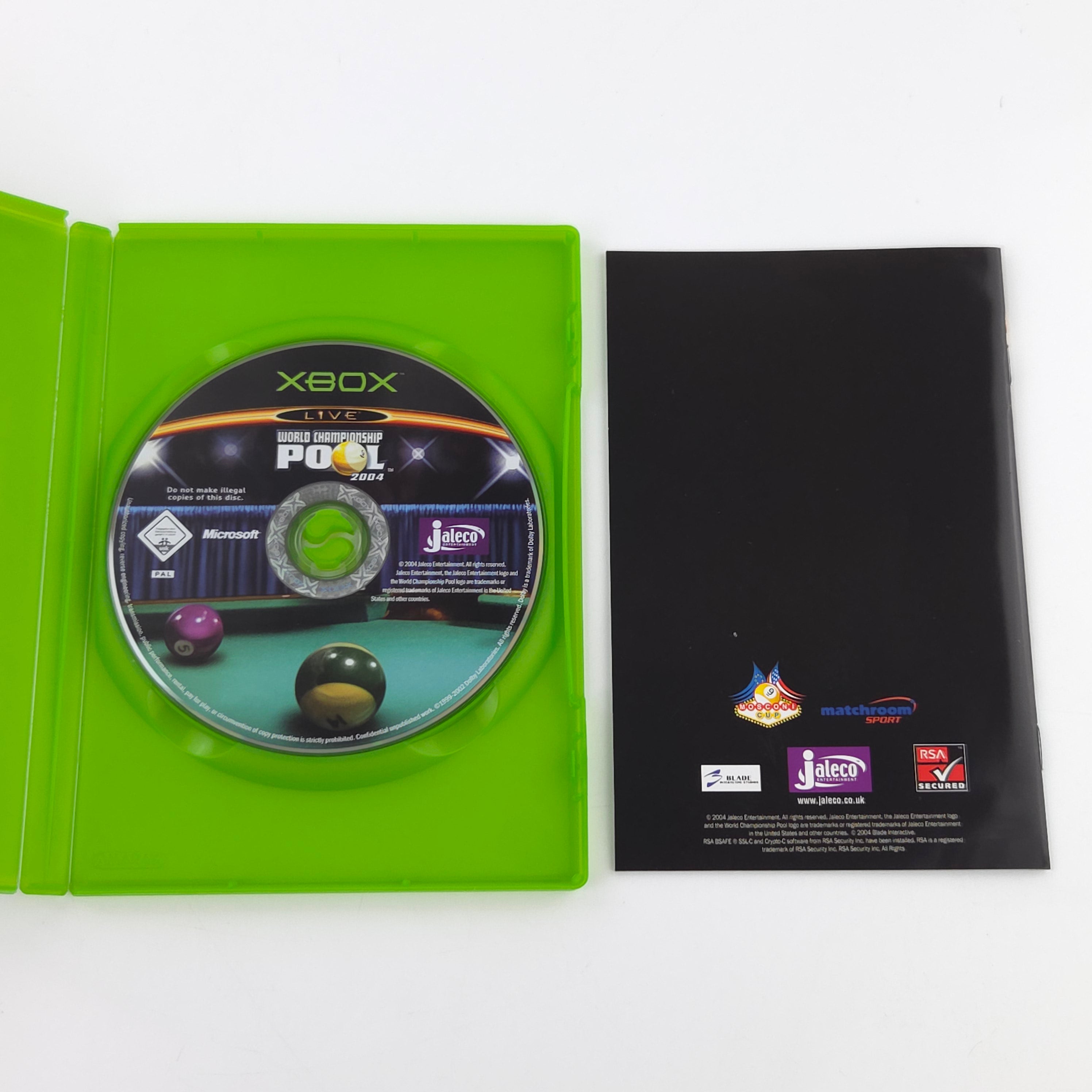 Xbox Classic Spiel – World Championship Pool 2004 (OVP)