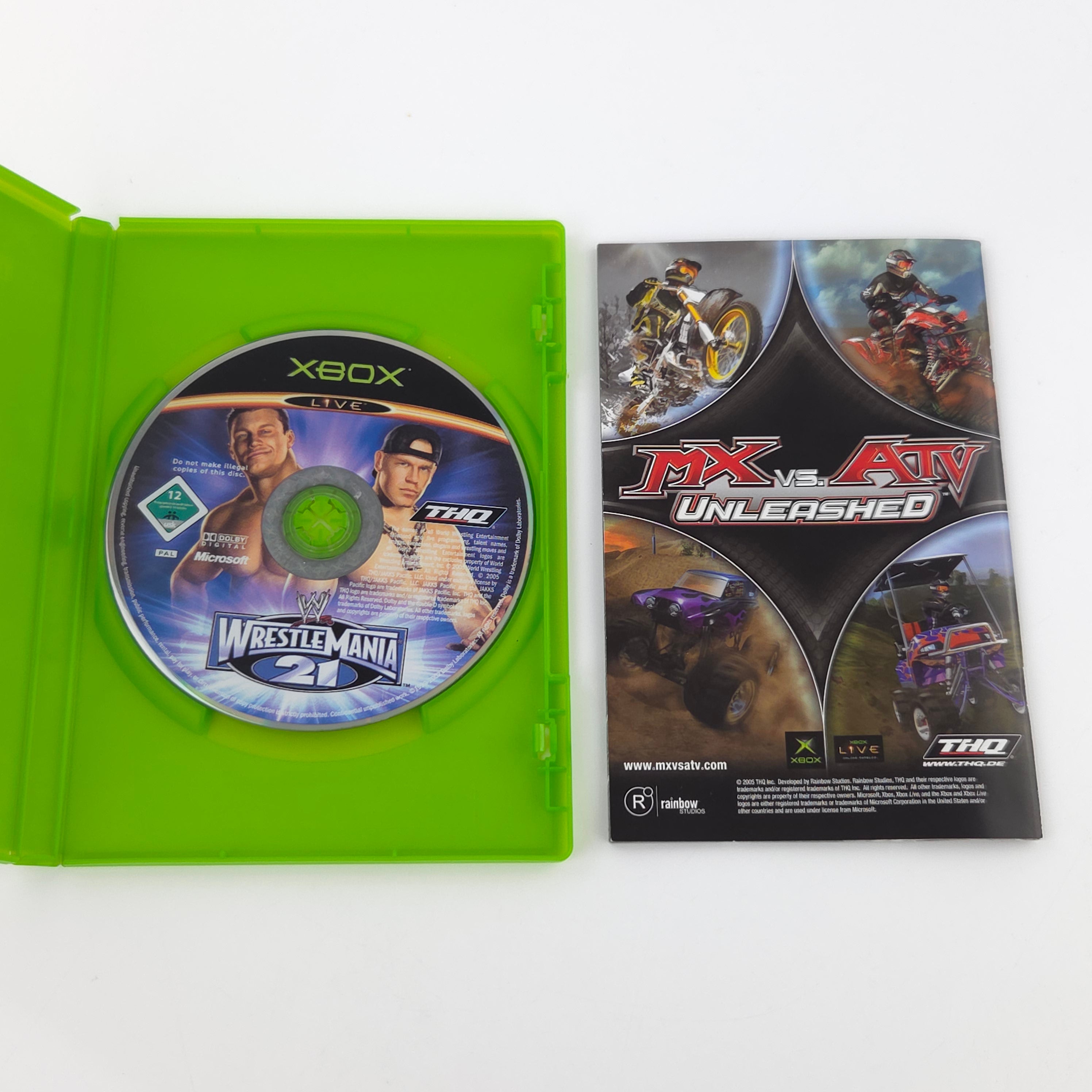 Xbox Classic Spiel – Wrestle Mania 21 (OVP PAL)