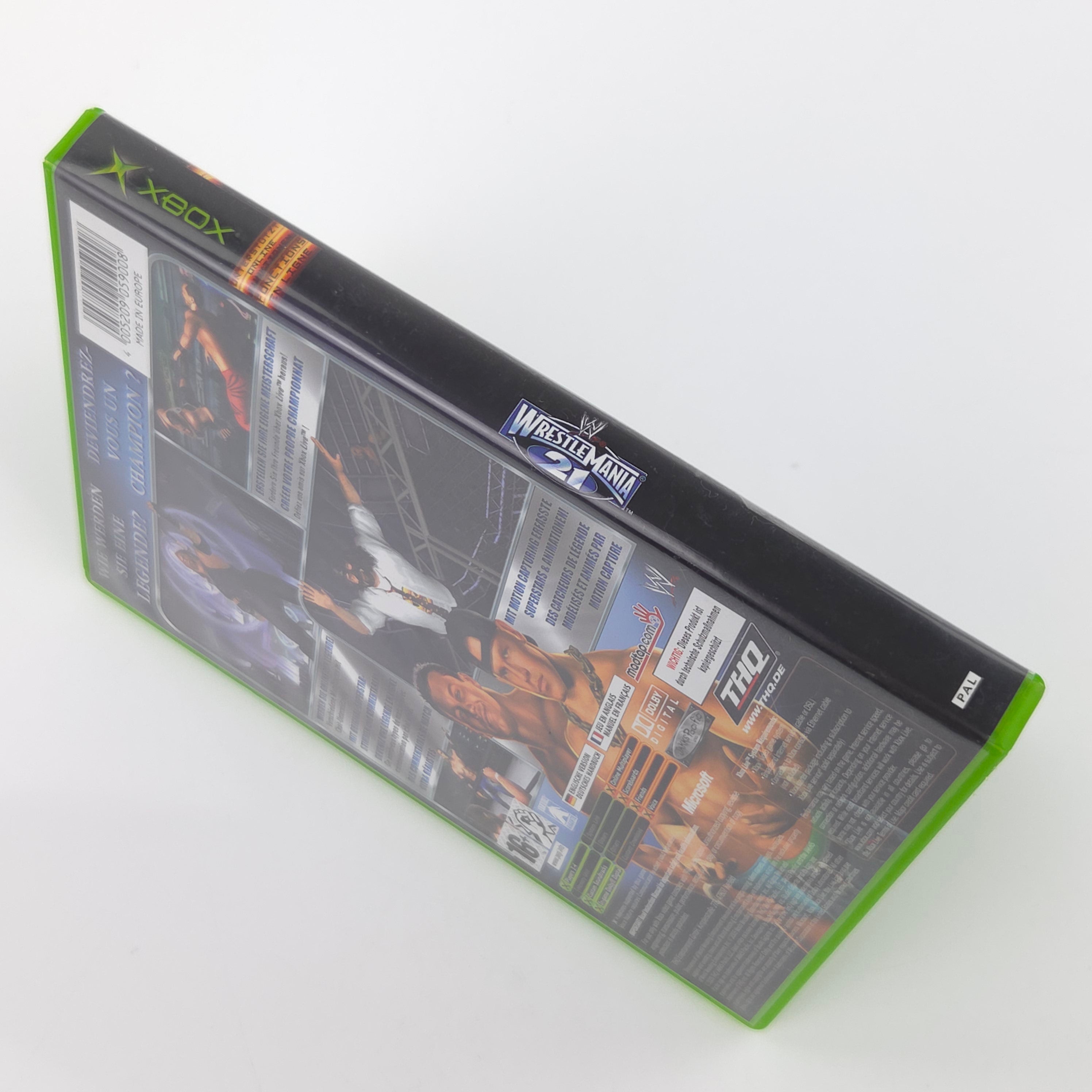 Xbox Classic Spiel – Wrestle Mania 21 (OVP PAL)