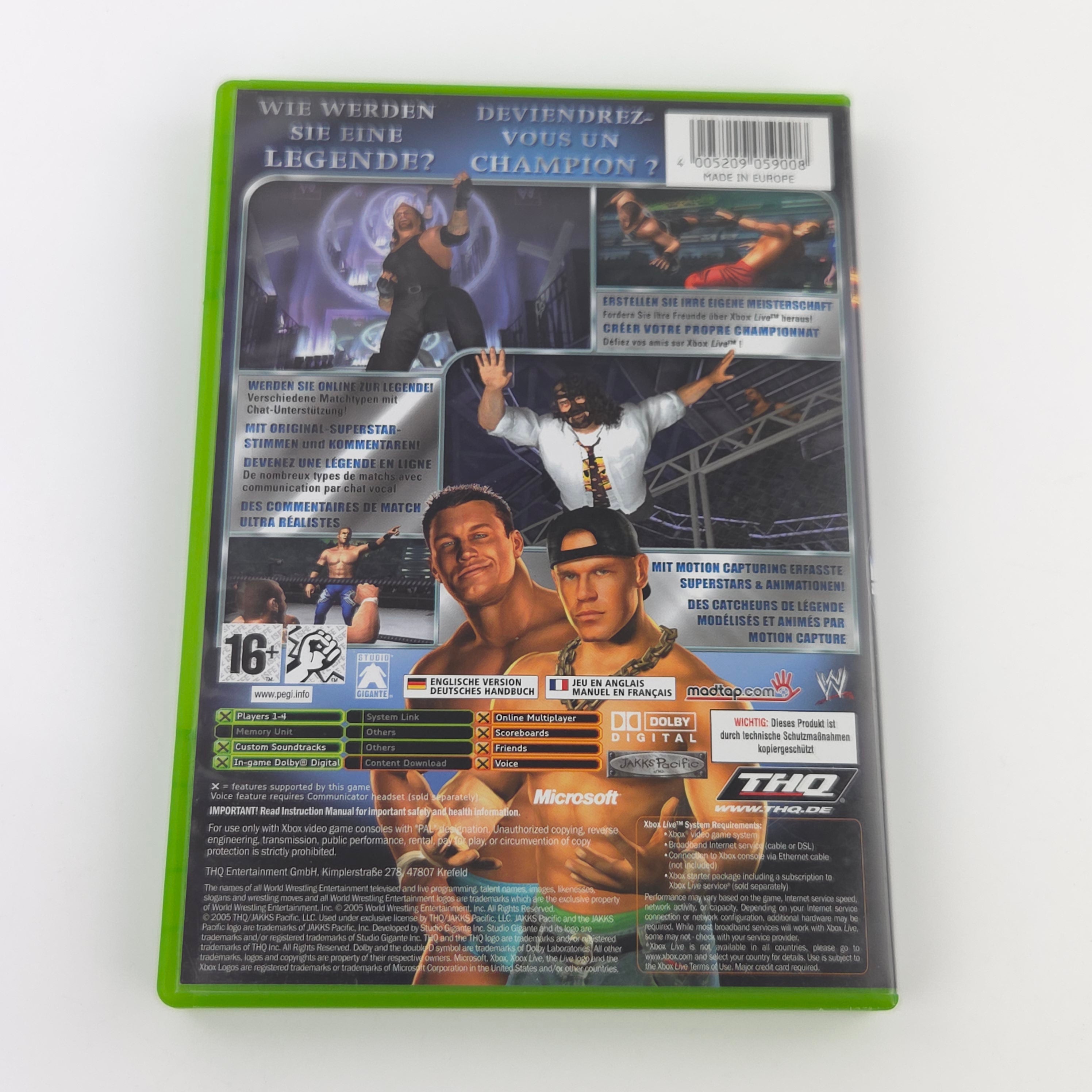Xbox Classic Spiel – Wrestle Mania 21 (OVP PAL)