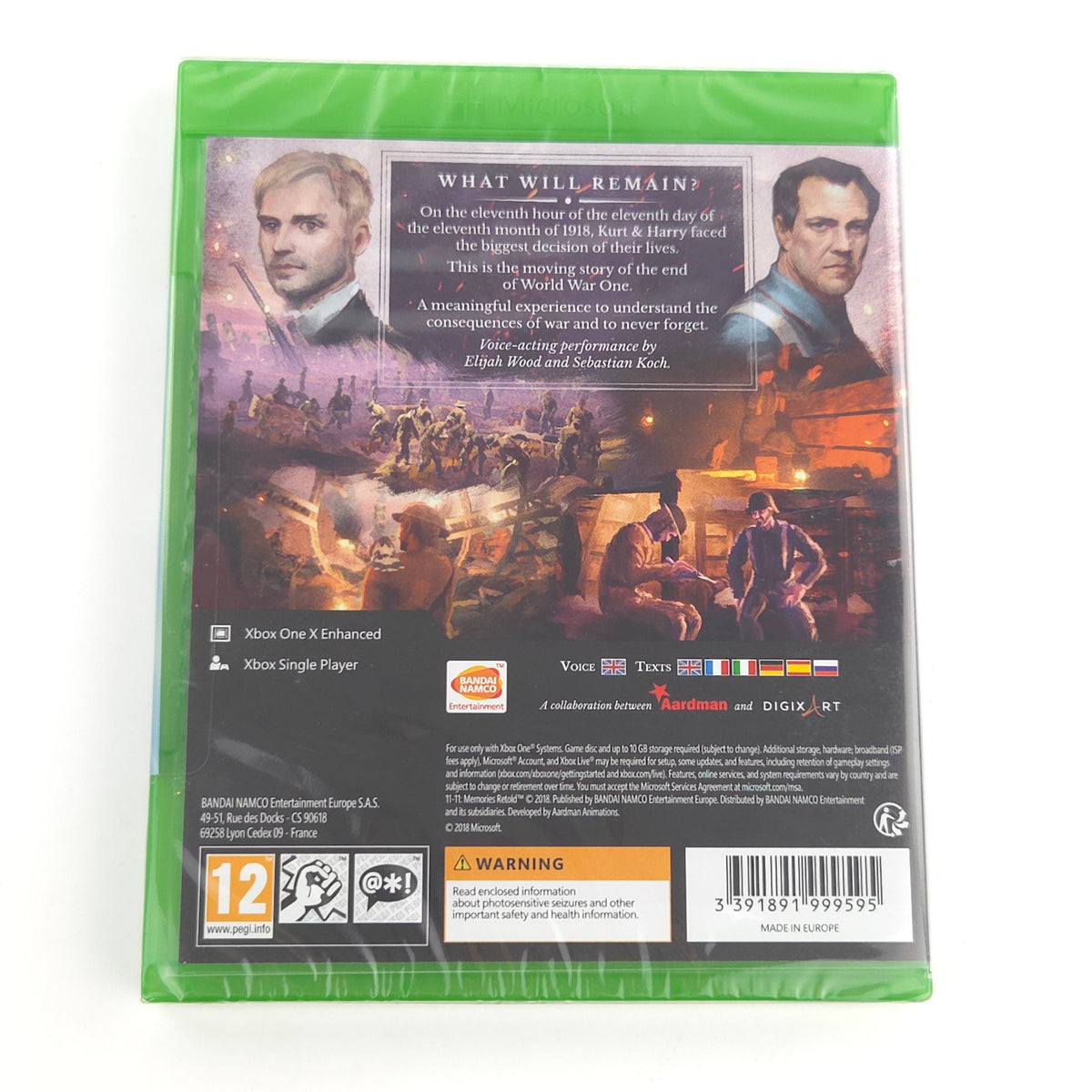 Xbox One Spiel 11 11 Memories Retold Neu PAL