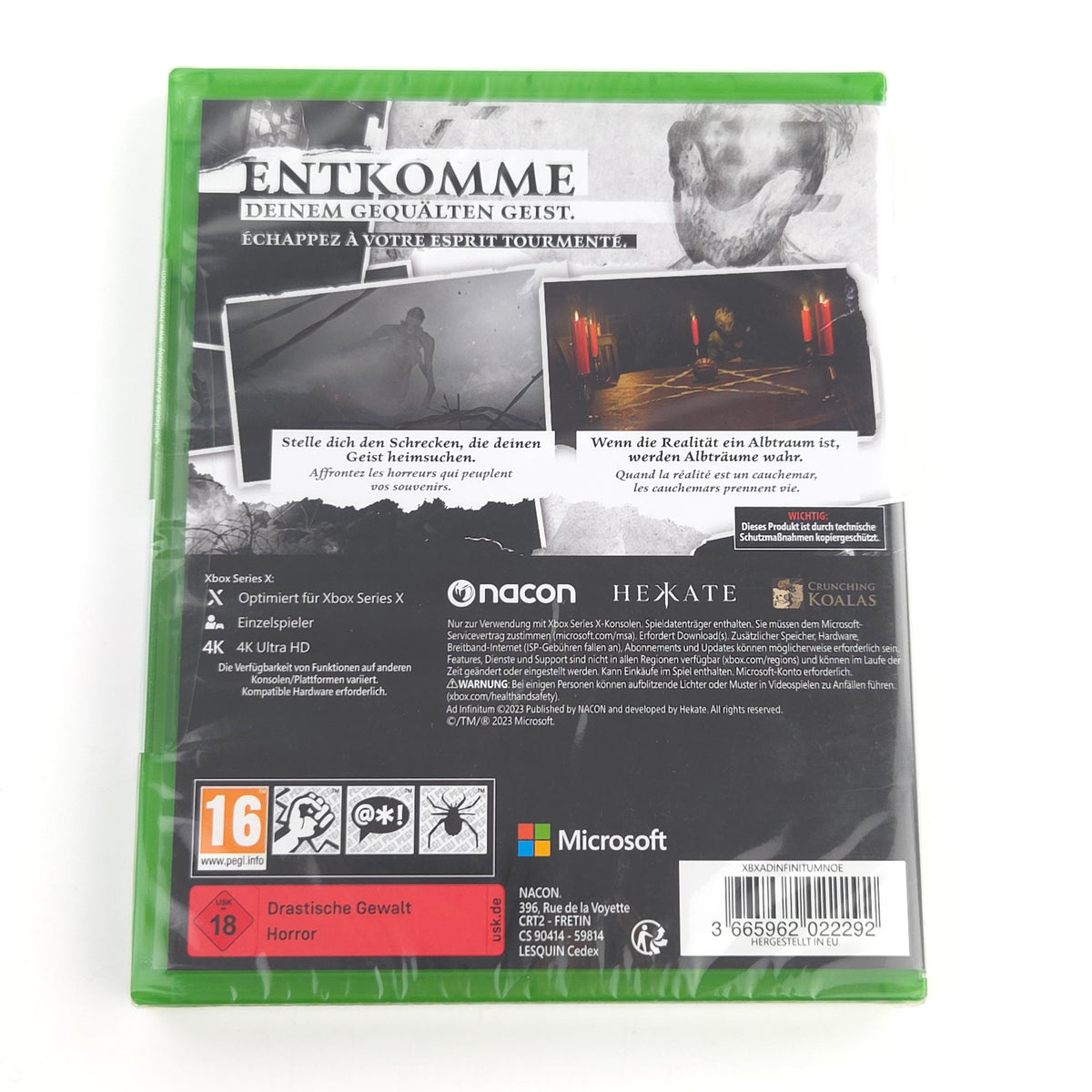 Microsoft Xbox Series X Spiel Ad Infinitum Neu