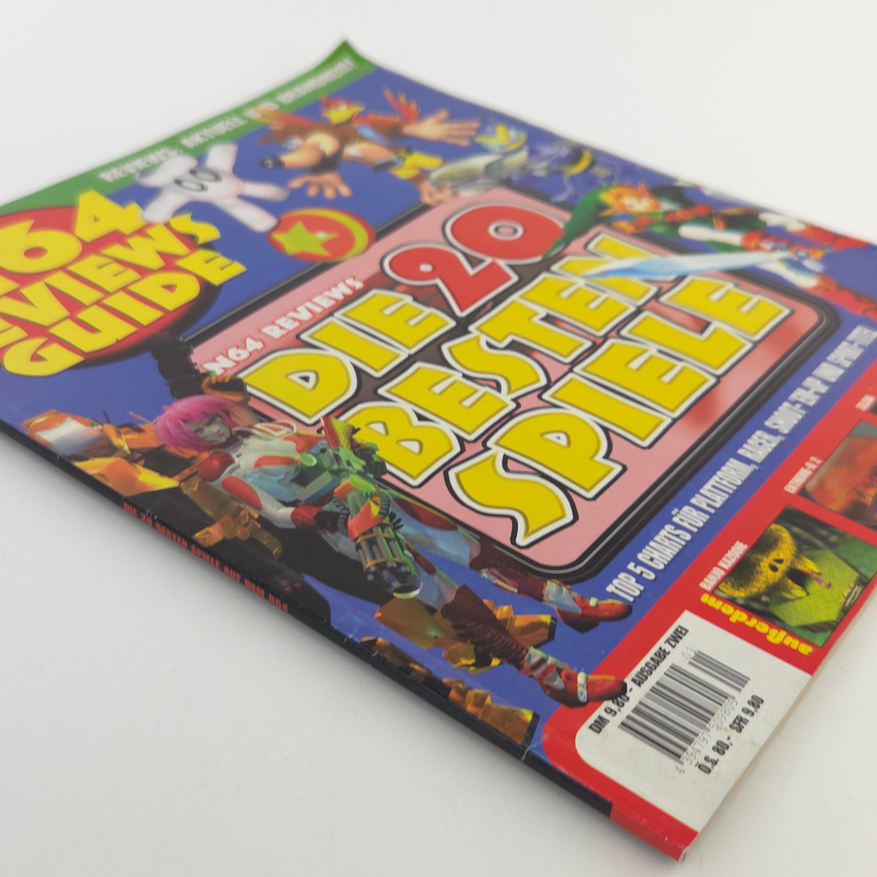 N64 Magazin Nintendo 64 Reviews Guide Top 20 Spiele
