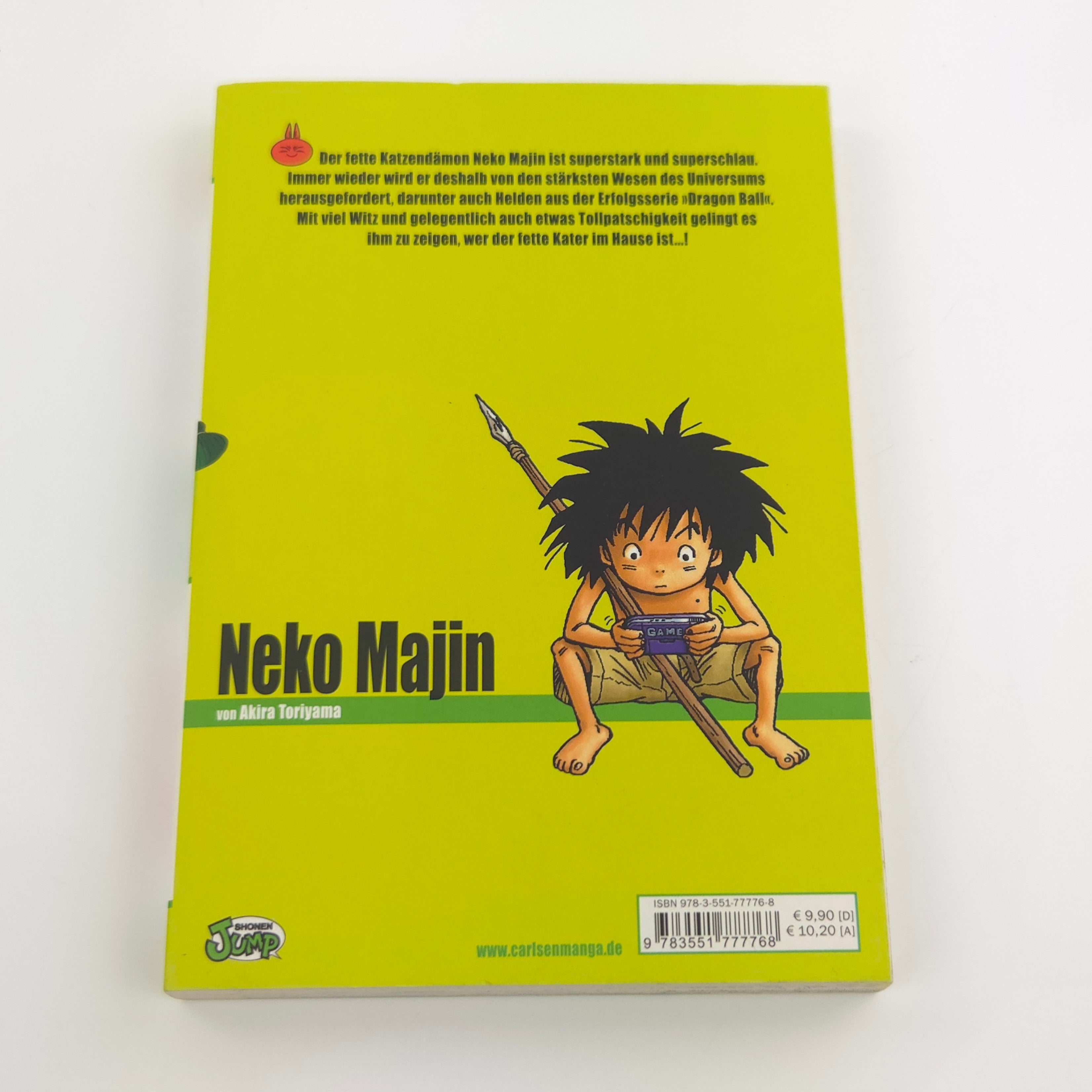 Neko Majin Manga – Akira Toriyama Shonen Jump Deutsch