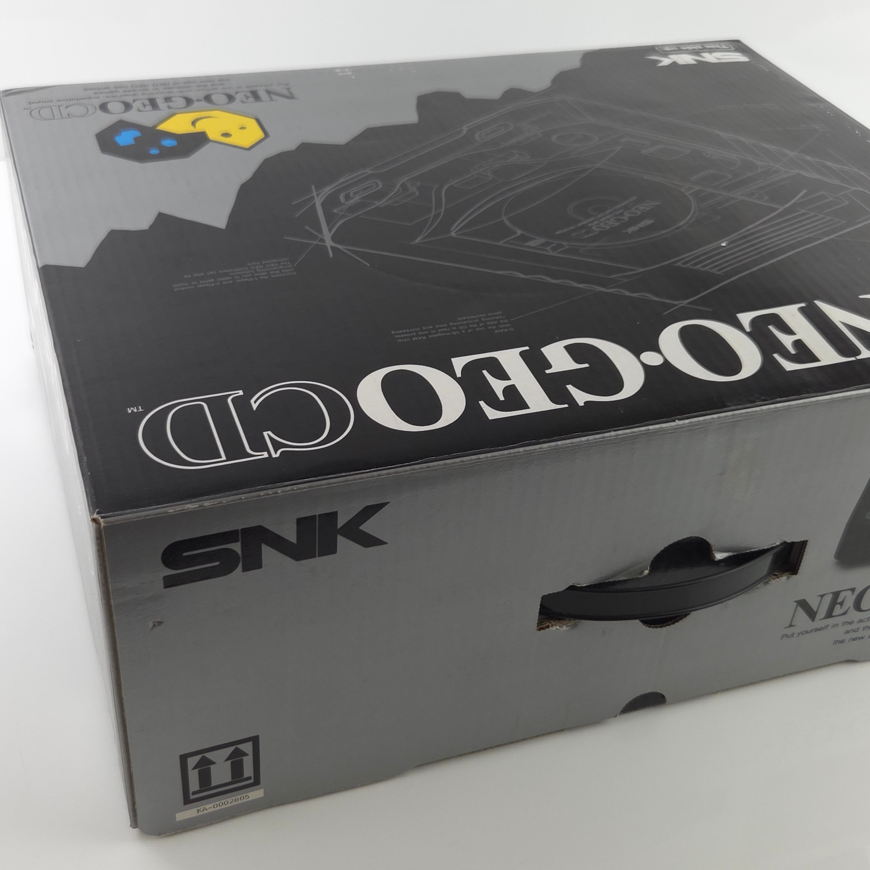 Neo Geo CD Konsole Frontloader OVP PAL JP Import