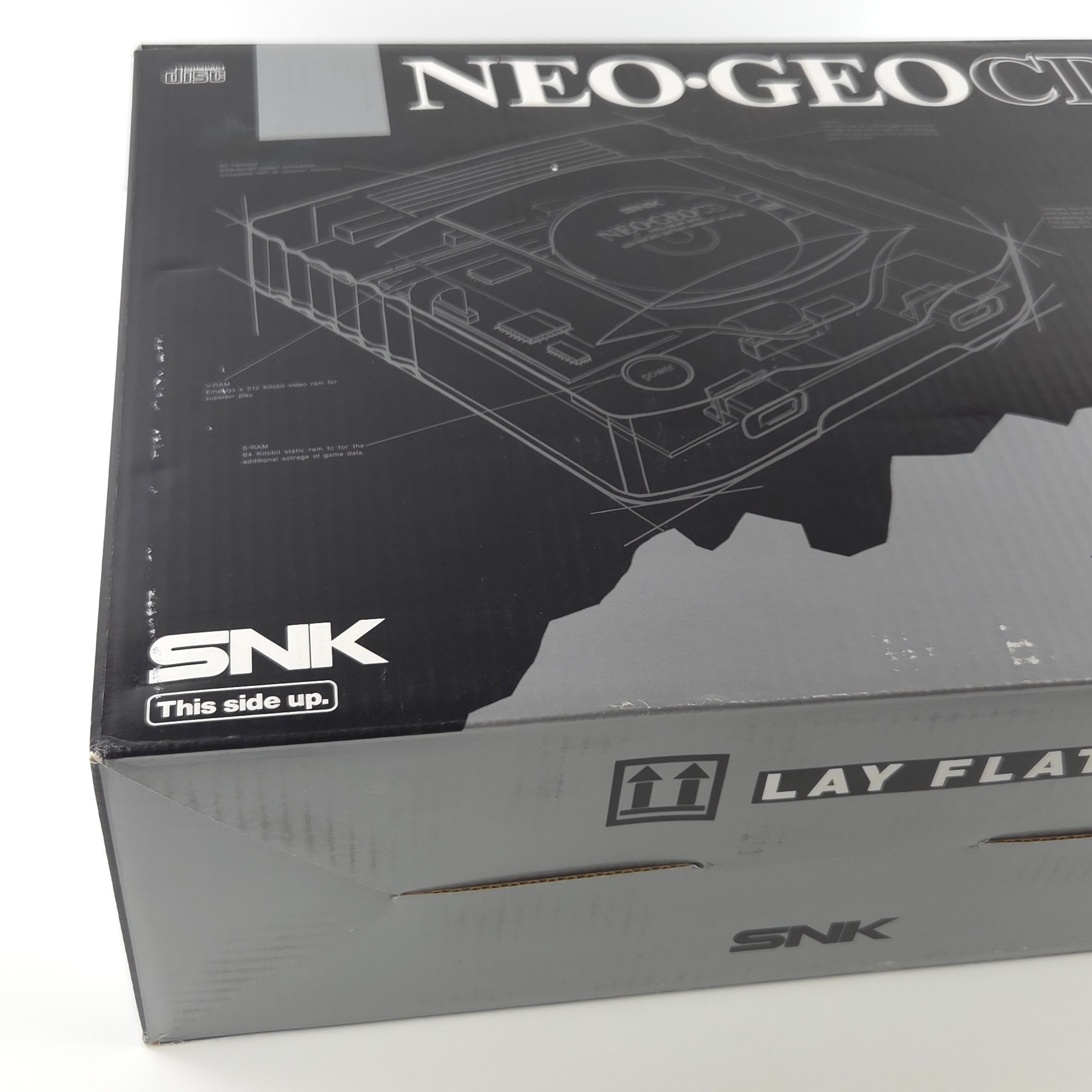 Neo Geo CD Konsole Frontloader OVP PAL JP Import