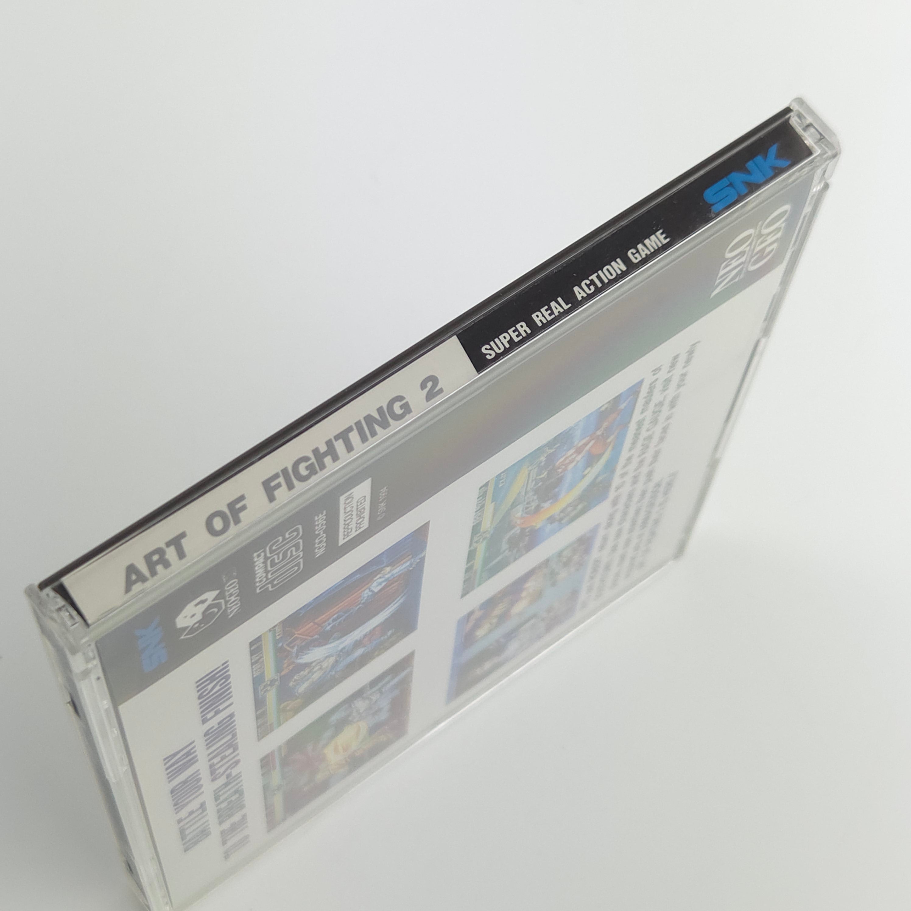 Neo-Geo CD Spiel – Art of Fighting 2 SNK Jewel Case USA OVP