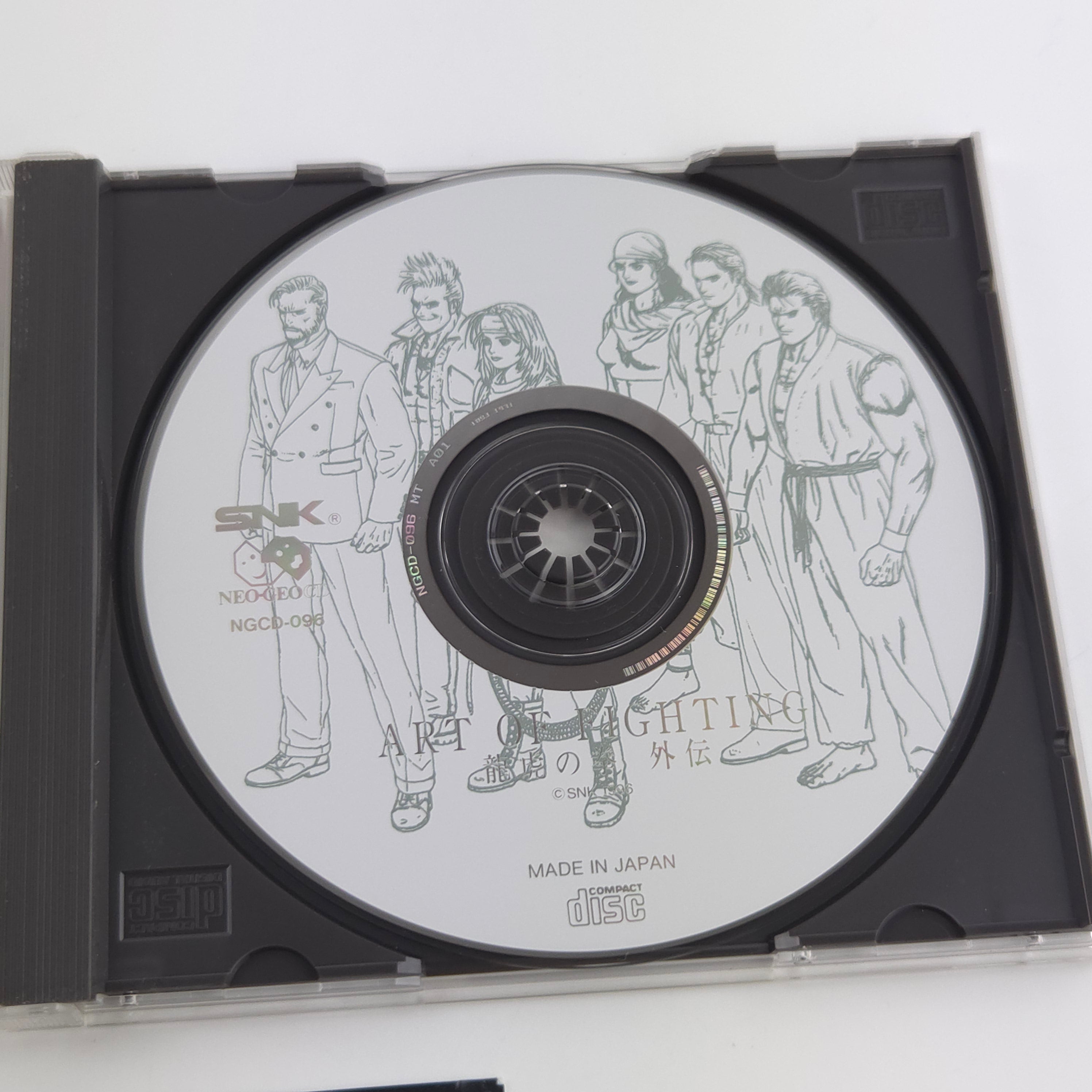 Neo-Geo CD Spiel – Art of Fighting JAPAN Jewel Case OVP