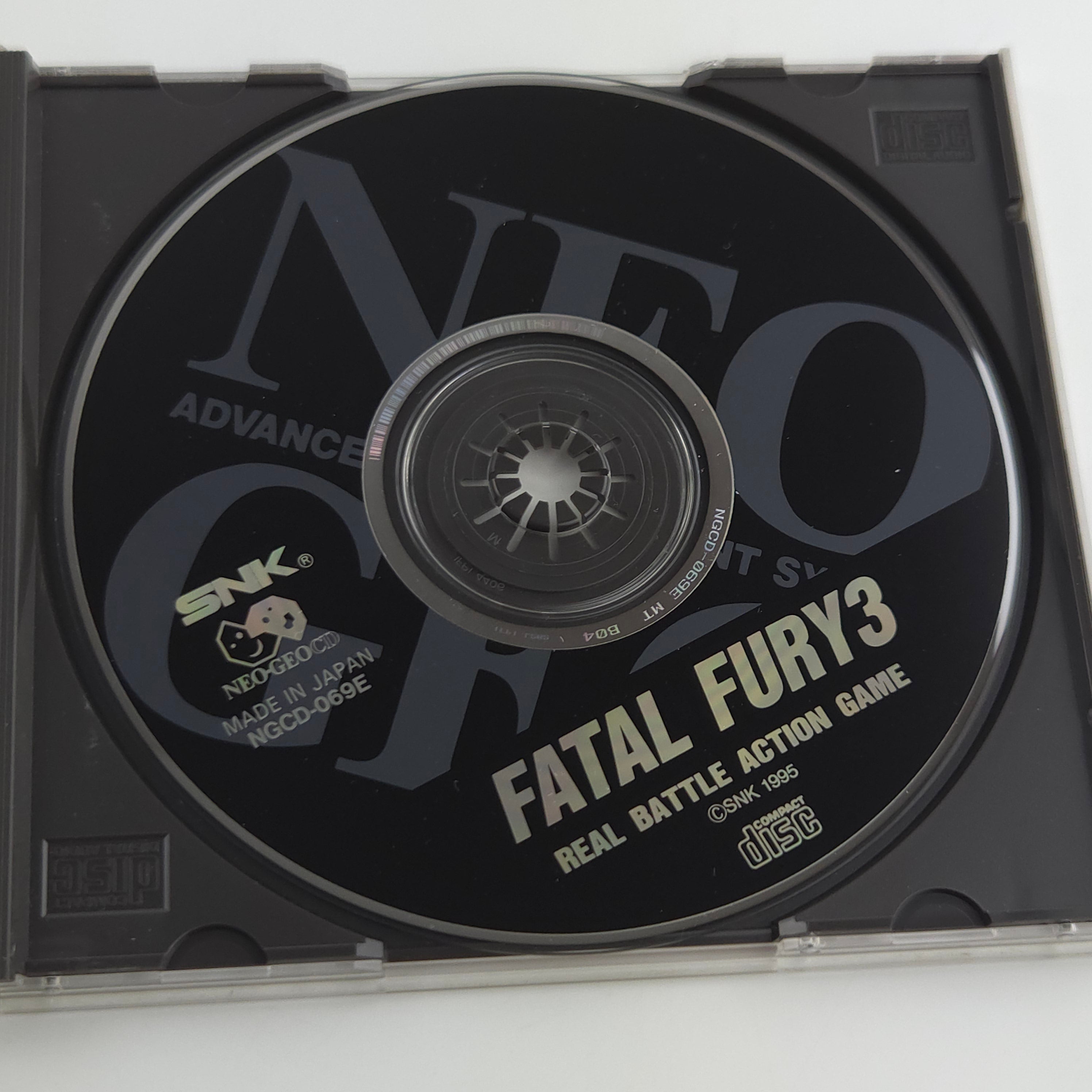 Neo-Geo CD Spiel – Fatal Fury 3 USA Jewel Case OVP