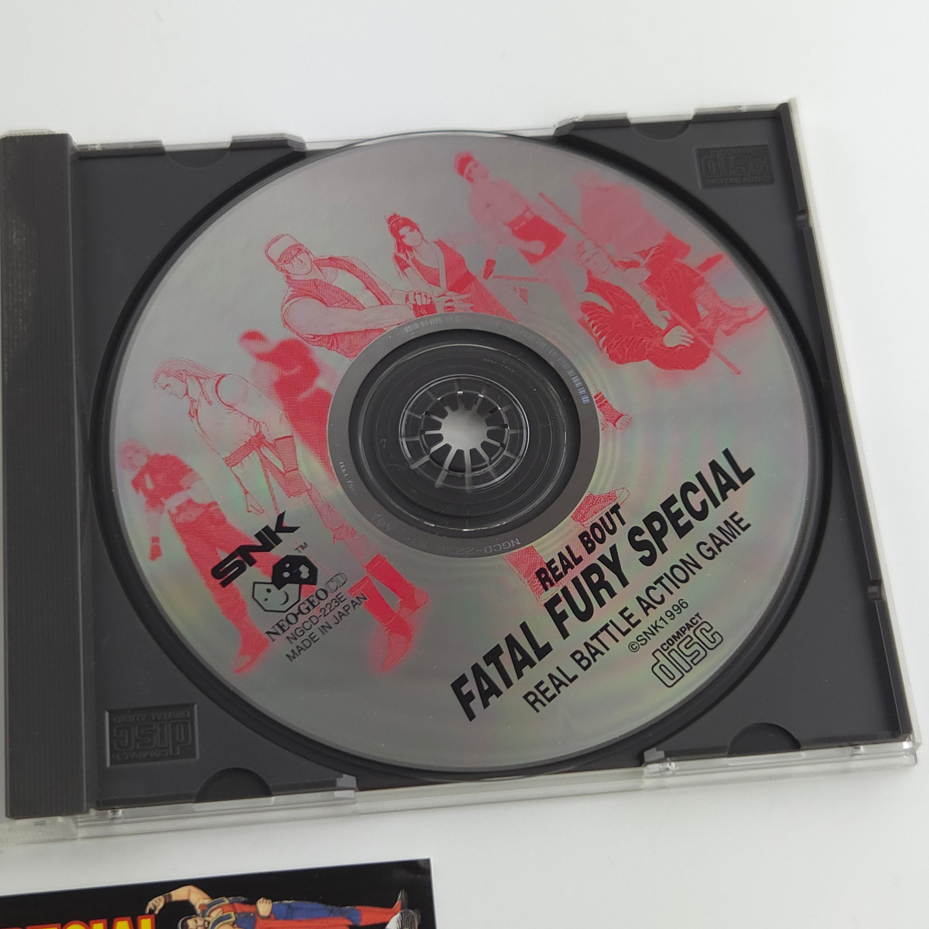 Neo-Geo CD Spiel – Real Bout Fatal Fury Special (OVP USA)