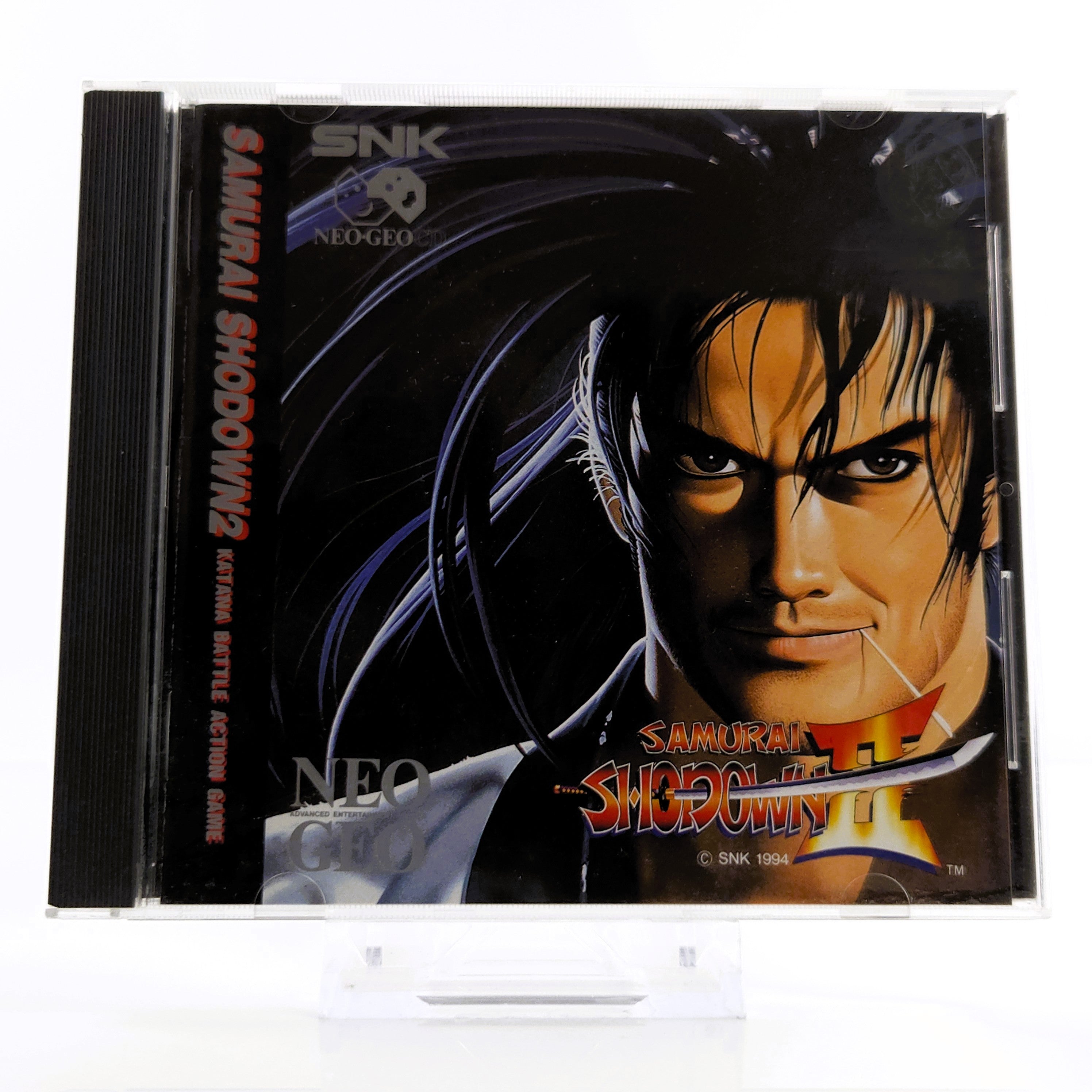 Neo-Geo CD Spiel – Samurai Shodown II SNK Jewel Case USA
