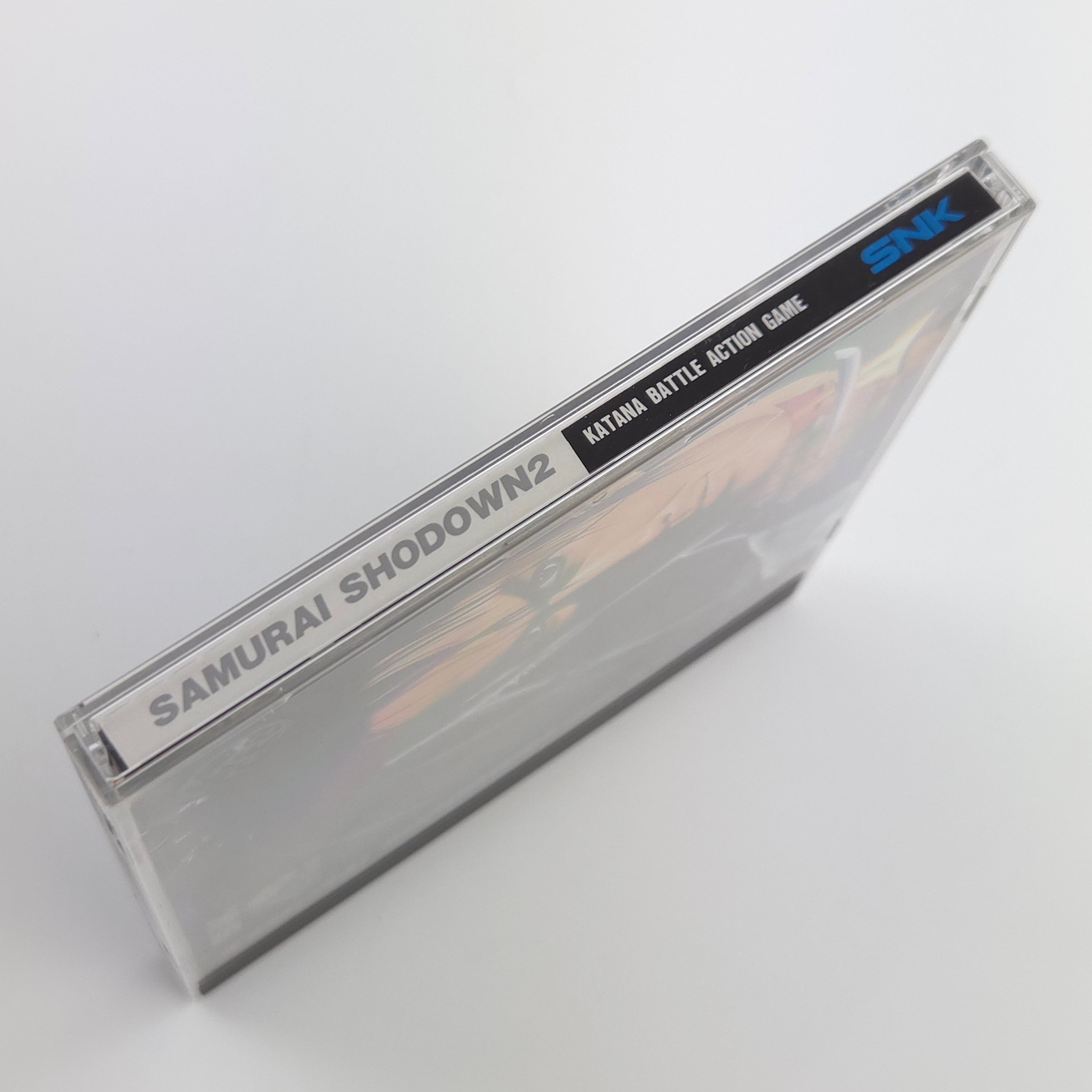 Neo-Geo CD Spiel – Samurai Shodown II SNK Jewel Case USA