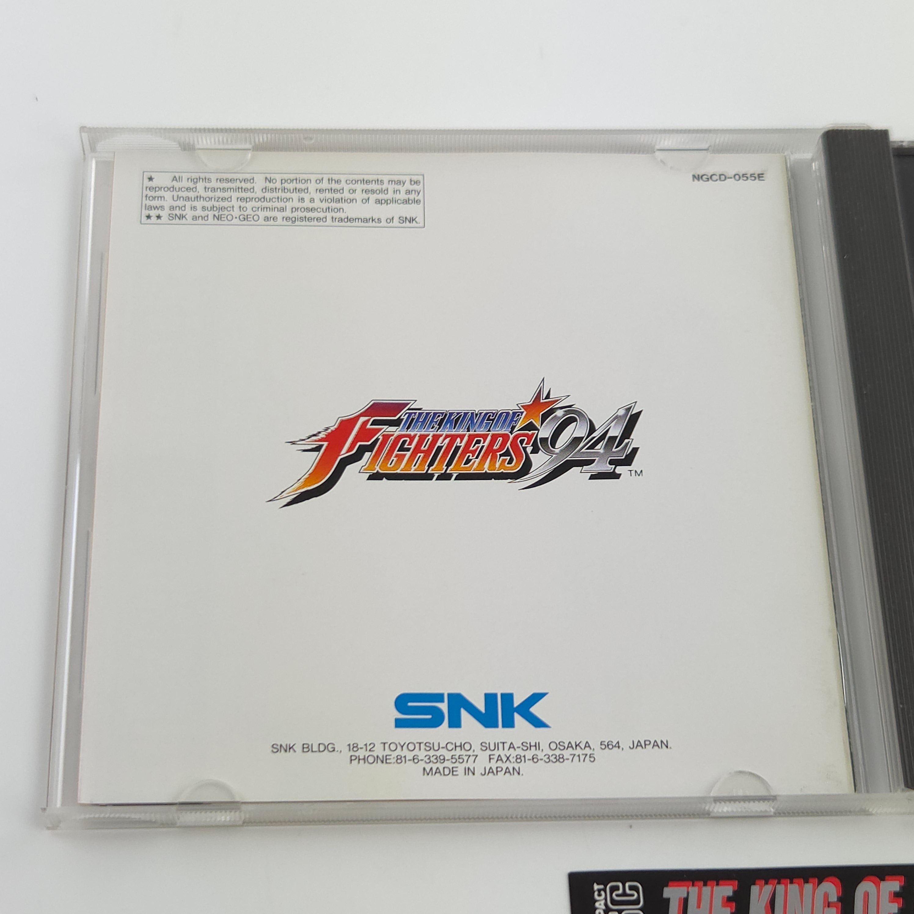Neo-Geo CD Spiel – The King of Fighters 94 Jewel Case USA