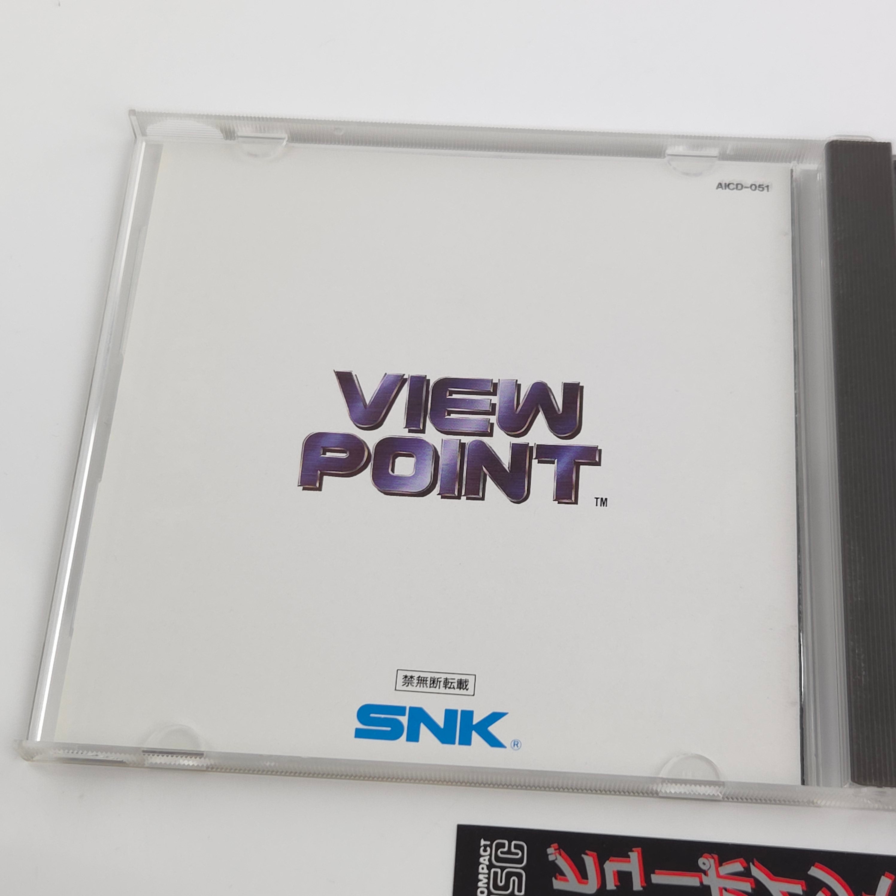 Neo-Geo CD Spiel – View Point (Jewel Case OVP neuwertig)