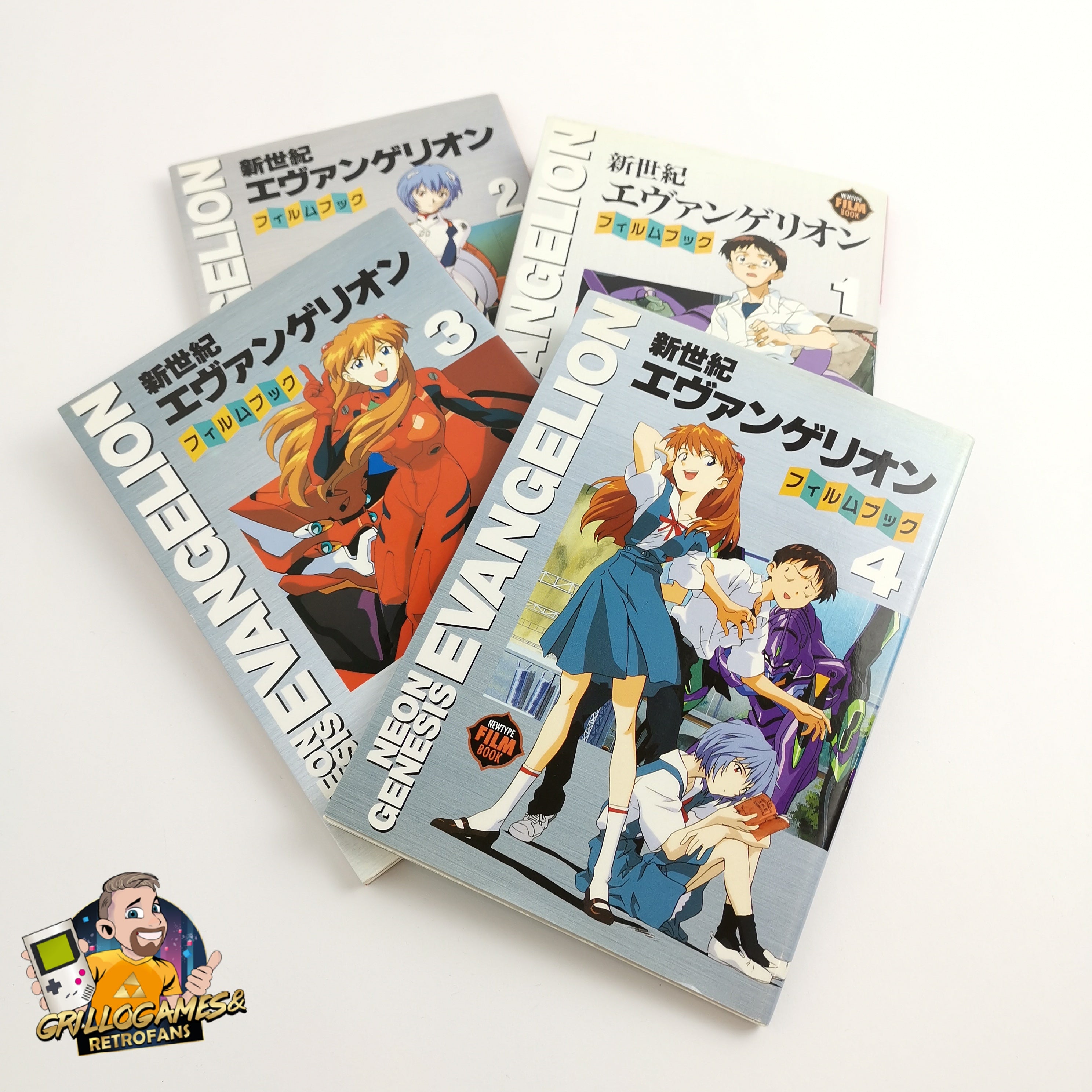 Neon Genesis Evangelion Film Book Teil 1-4 Bücher