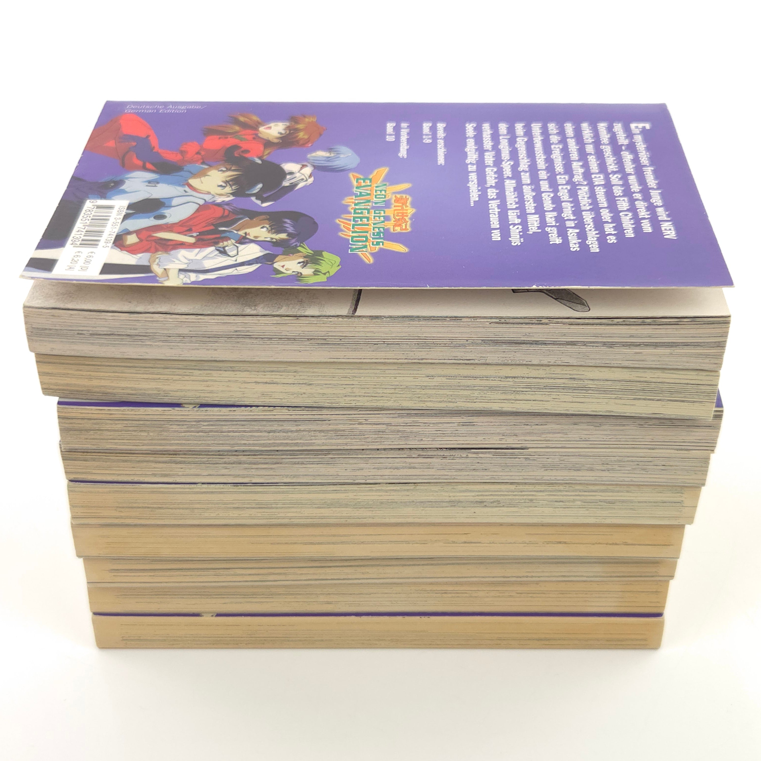 Neon Genesis Evangelion Manga Band 1-9 Carlsen Comics