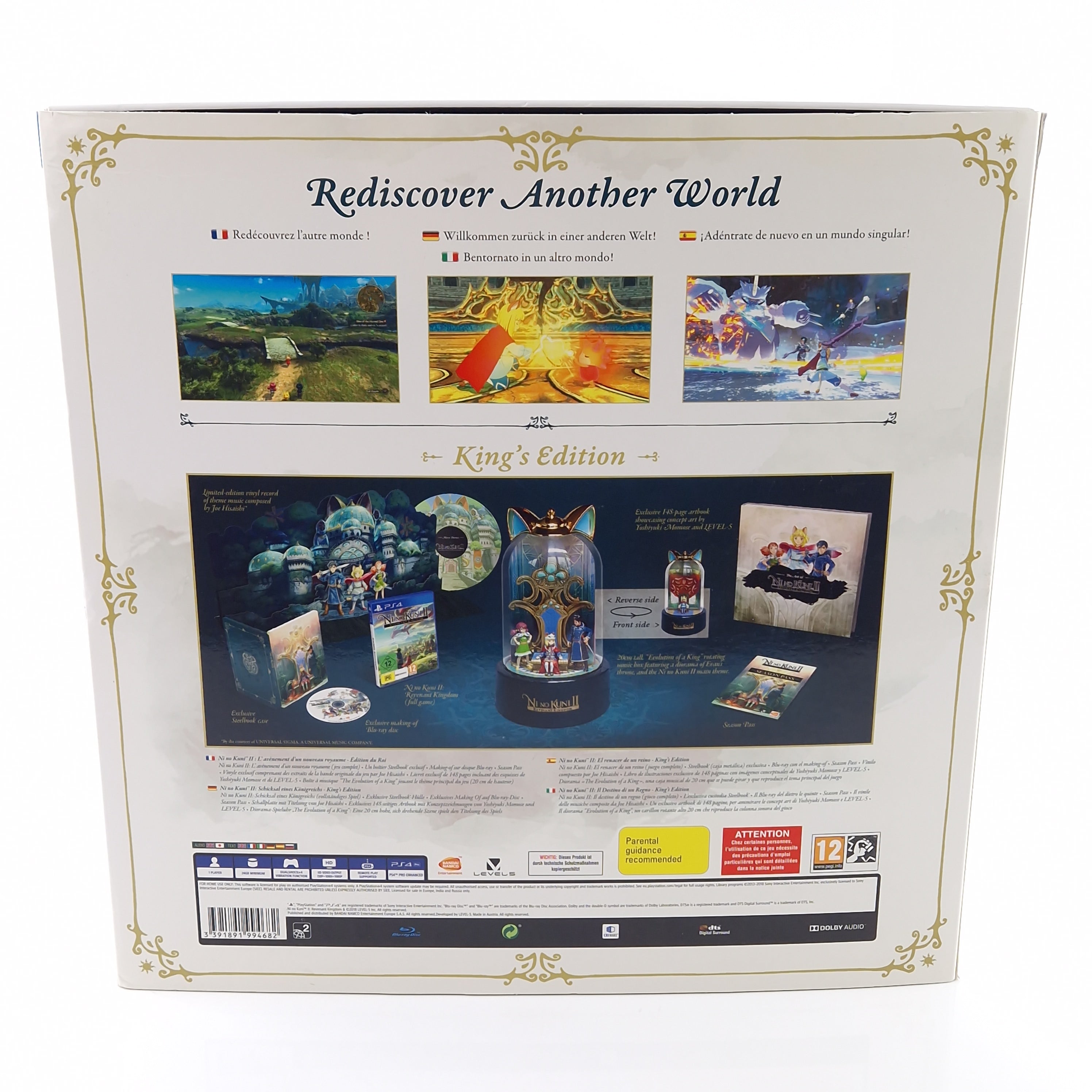 Playstation 4 Spiel – Nino Kuni II Revenant Kingdom OVP