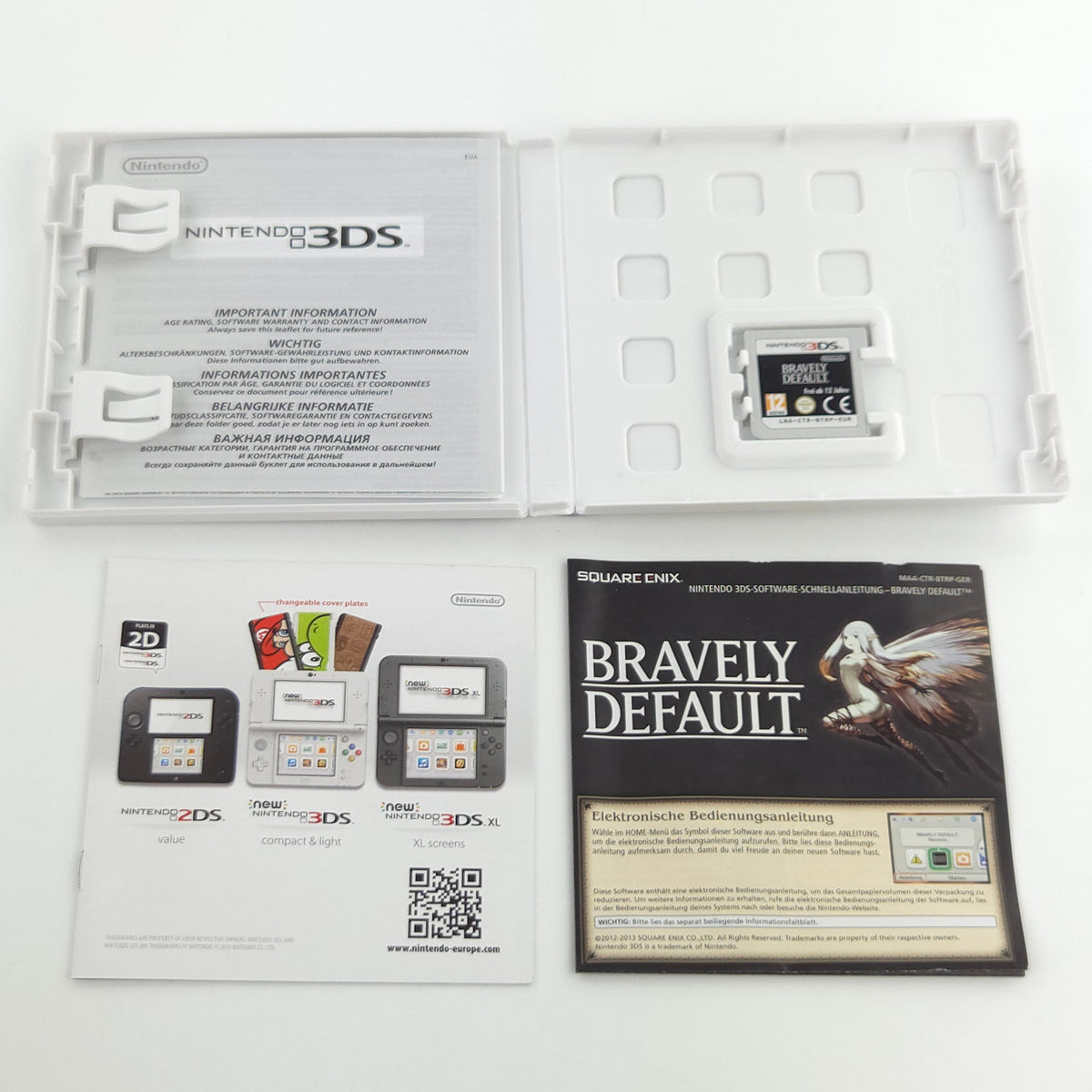 Nintendo 3DS Spiel Bravely Default OVP