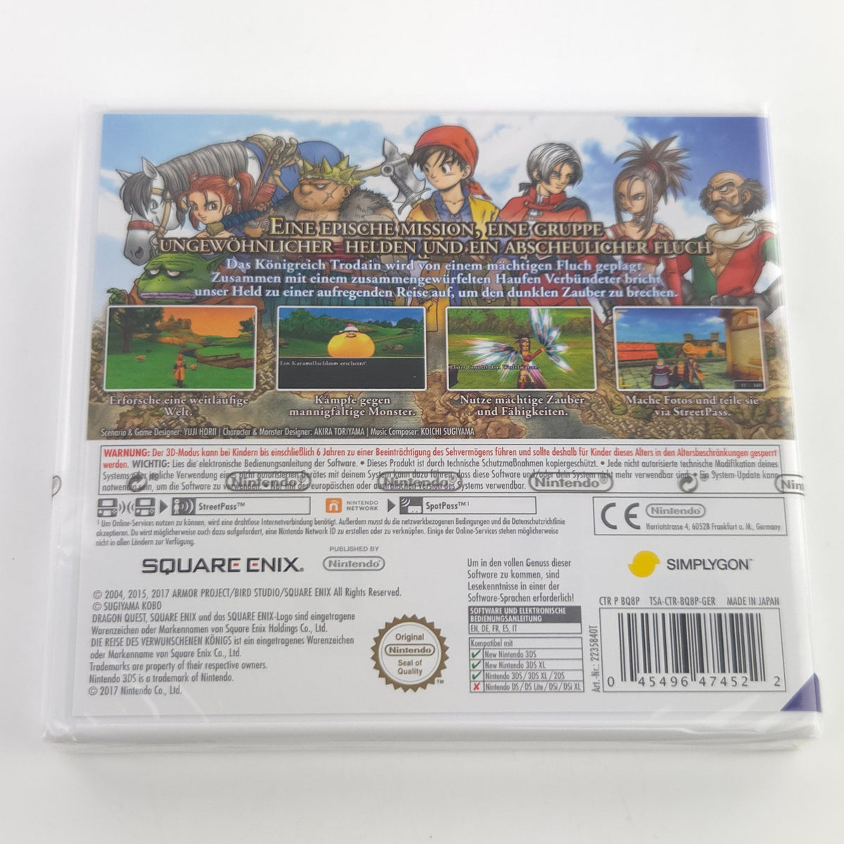 Nintendo 3DS Spiel Dragon Quest VIII Neu