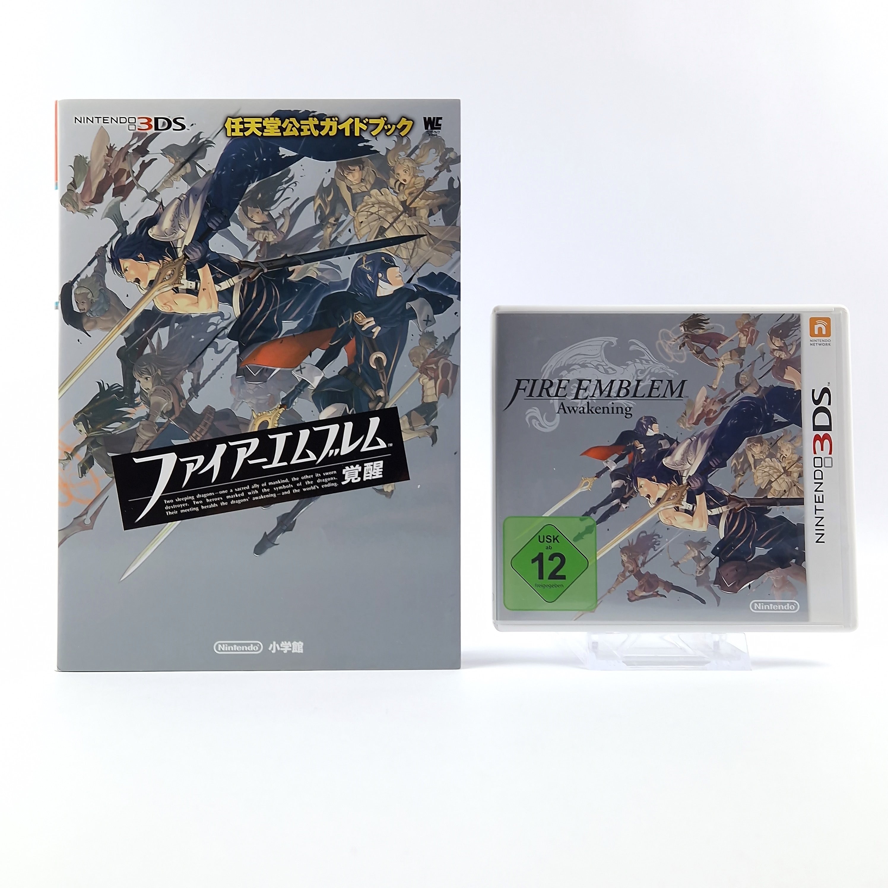 Nintendo 3DS Spiel: Fire Emblem Awakening + JAPAN Guide - OVP Anleitung