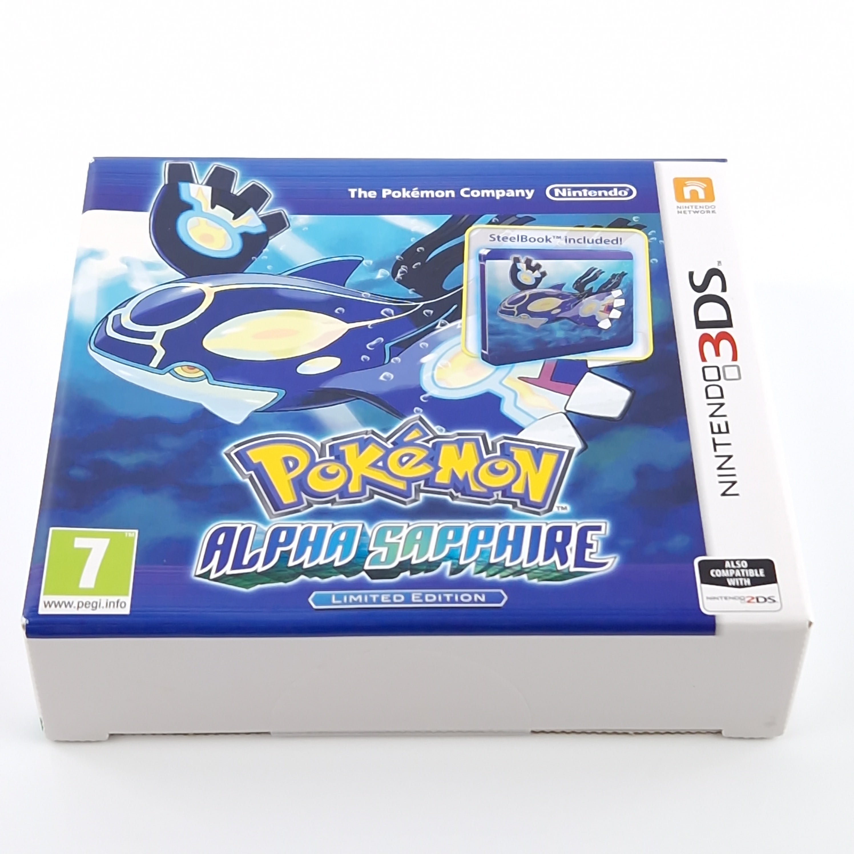 Nintendo 3DS Spiel – Pokemon Alpha Sapphire Limited Edition Neu