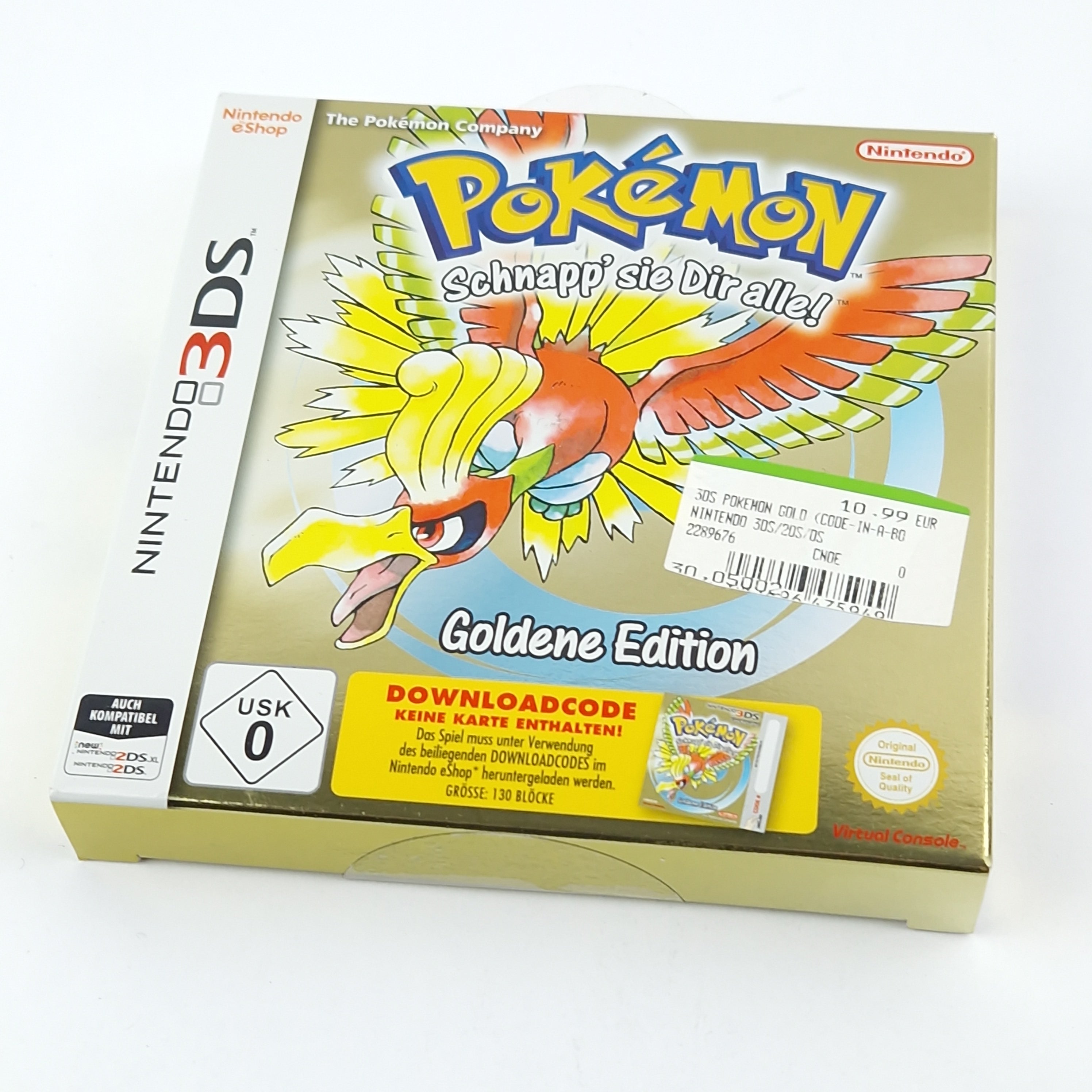 Nintendo 3DS Spiel – Pokemon Silberne Edition Downloadcode