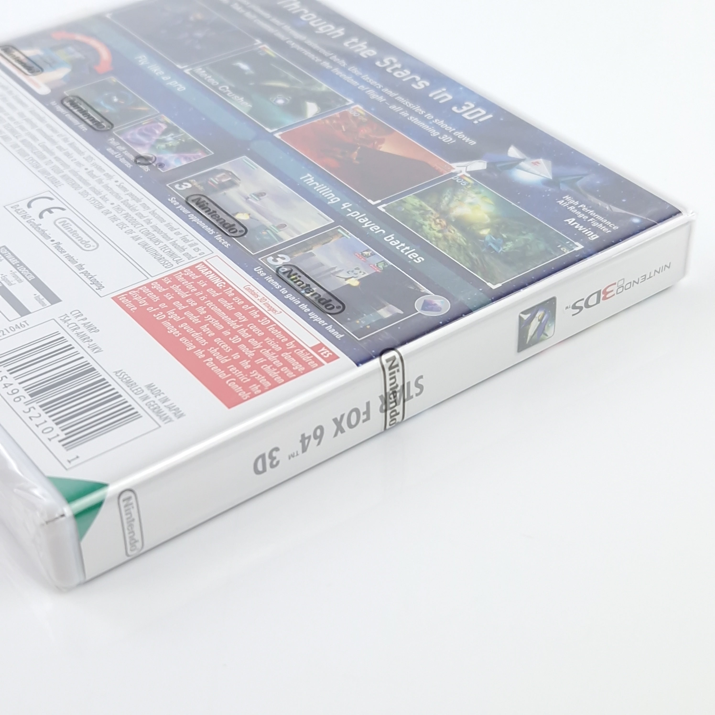 Nintendo 3DS Spiel – Starfox 64 3D OVP Neu PAL