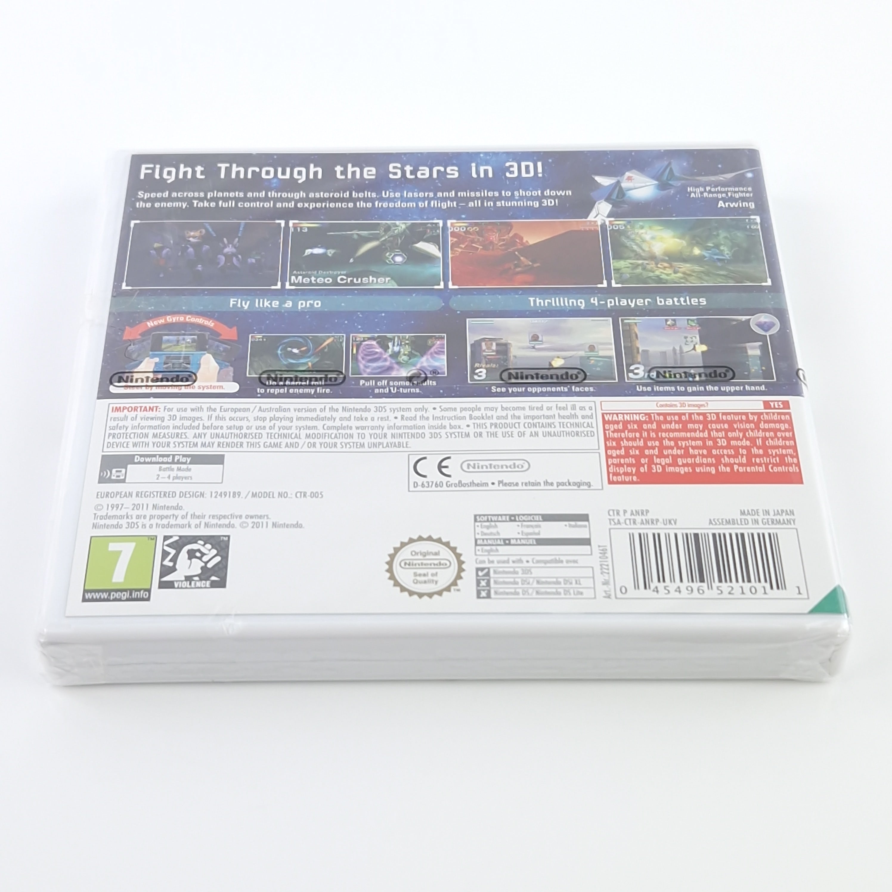 Nintendo 3DS Spiel – Starfox 64 3D OVP Neu PAL