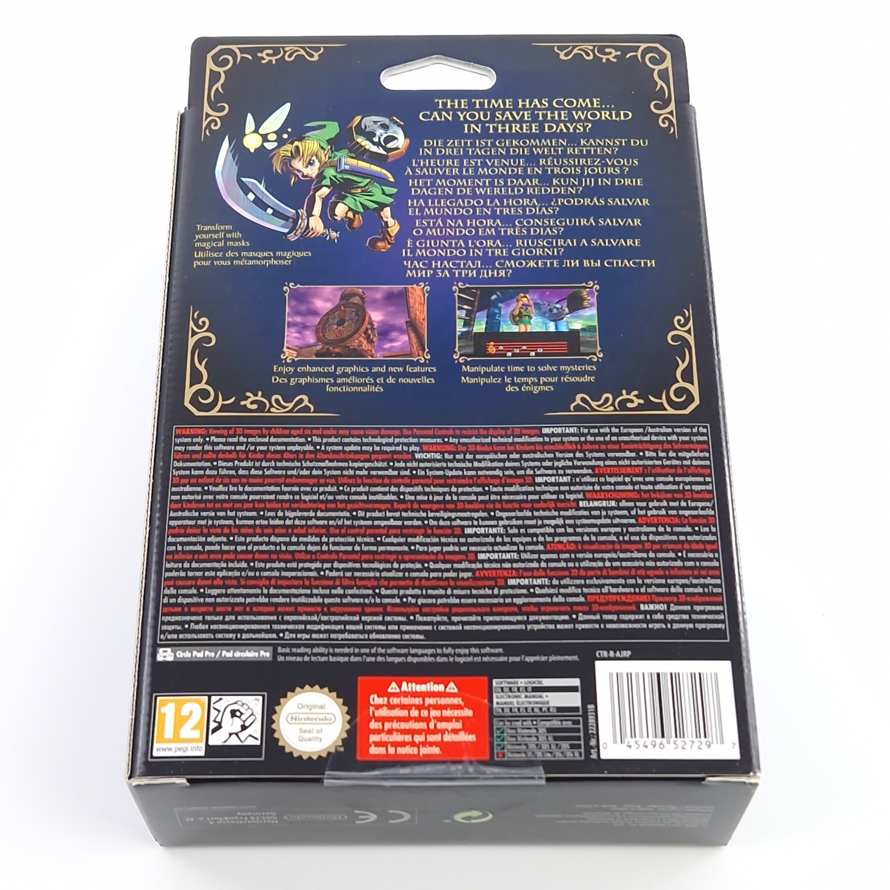 Nintendo 3DS Spiel – Zelda Majoras Mask 3D Special Edition