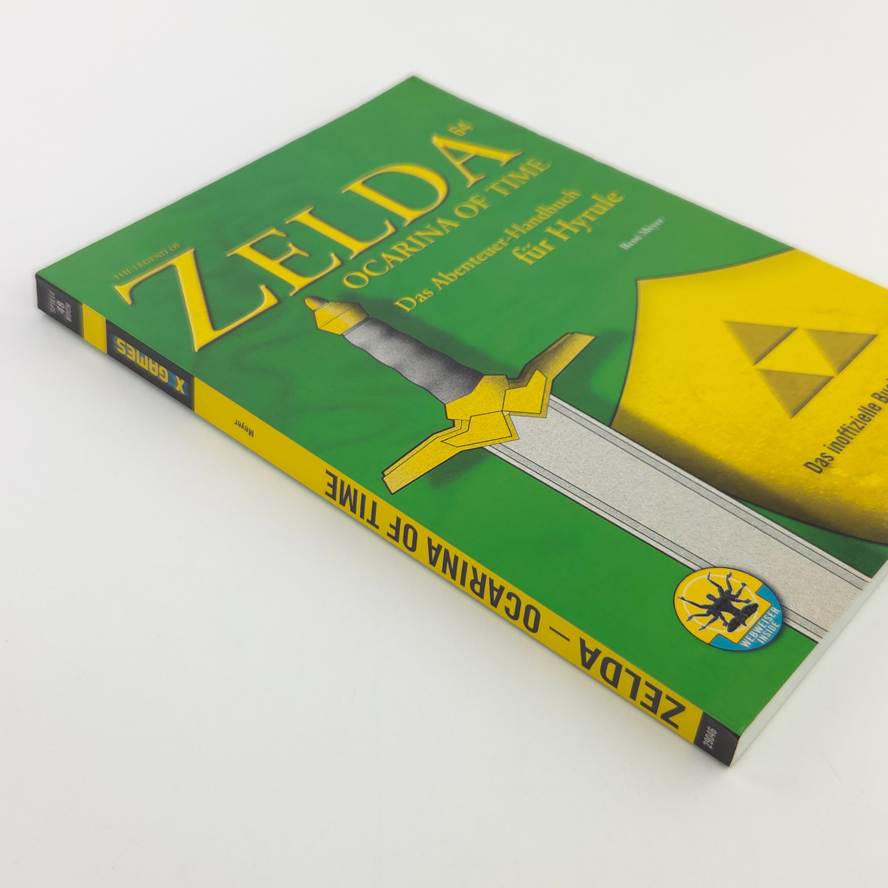 Nintendo 64 Zelda Ocarina of Time Handbuch Komplettlösung