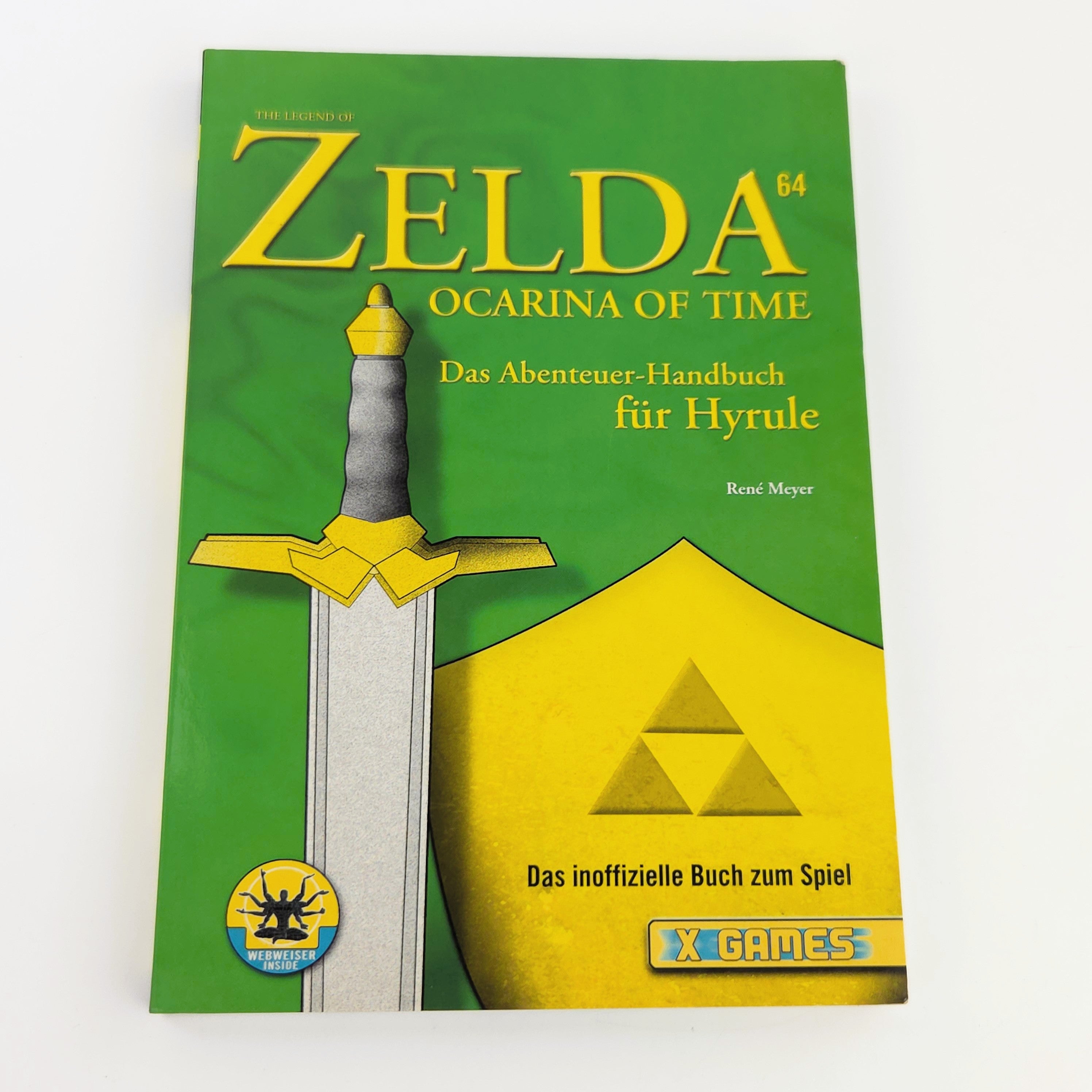 Nintendo 64 Zelda Ocarina of Time Handbuch Komplettlösung