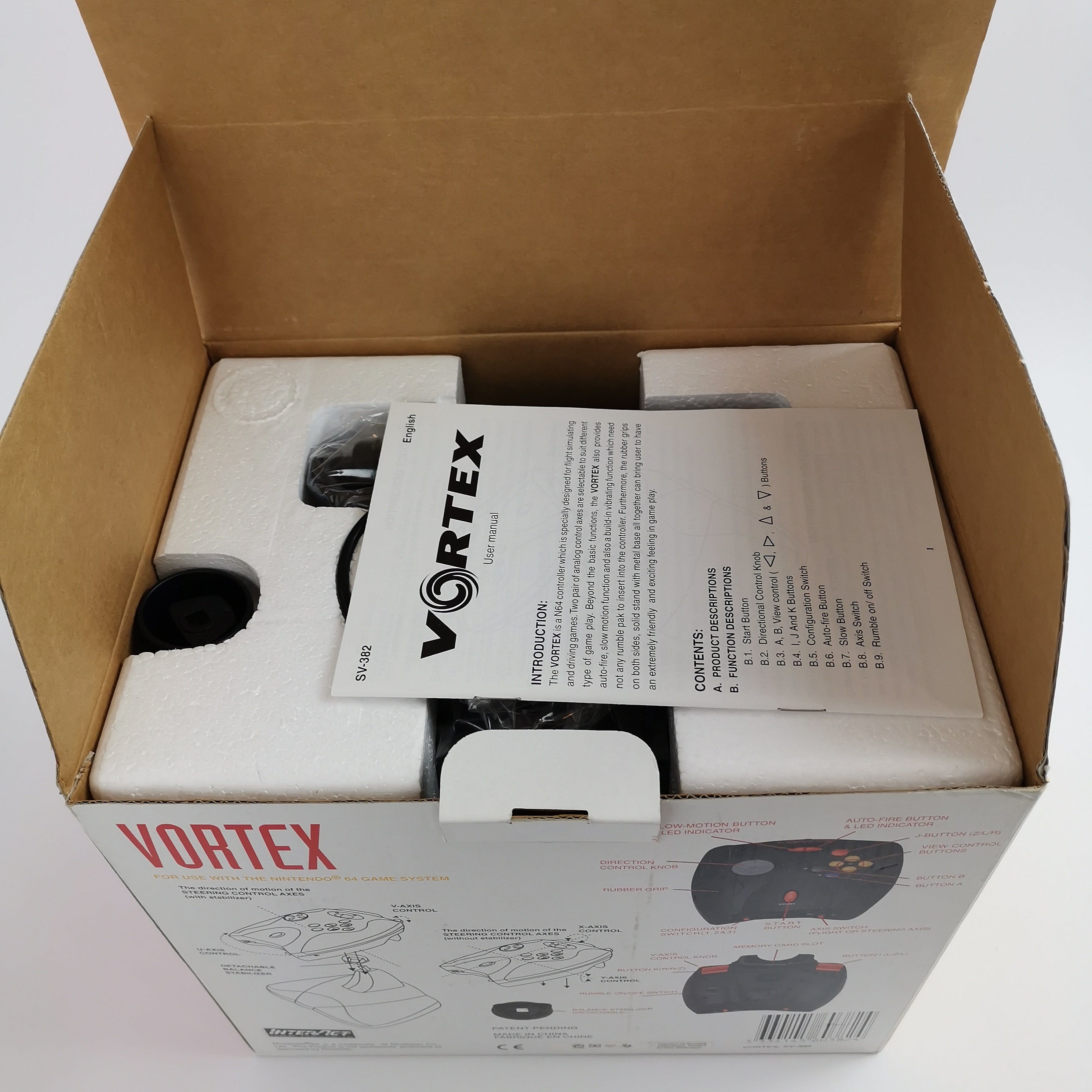 Nintendo 64 Controller – Vortex Gamepad Interact Neu OVP