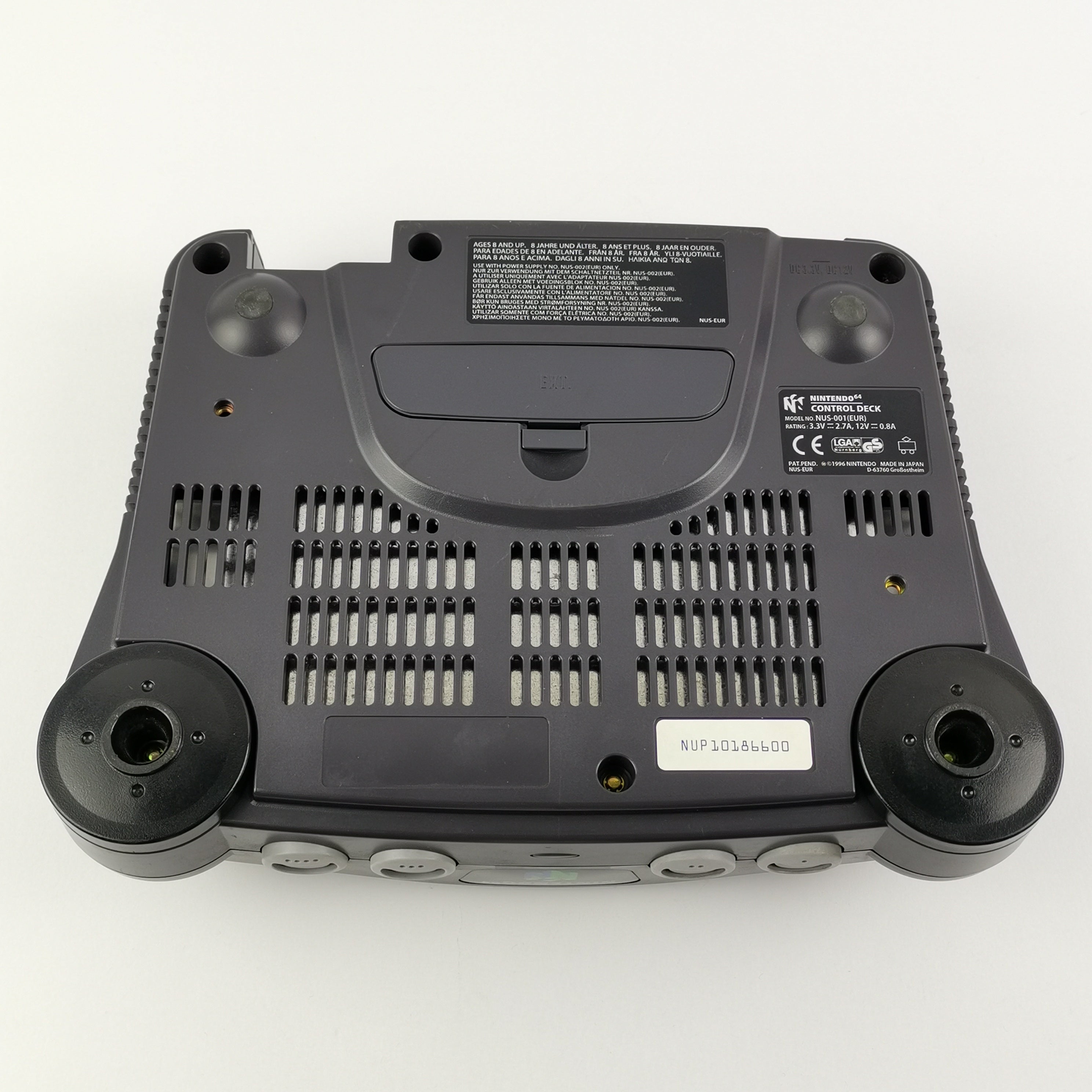 Nintendo 64 Konsole Konvolut mit 2 Controller Sticks N64