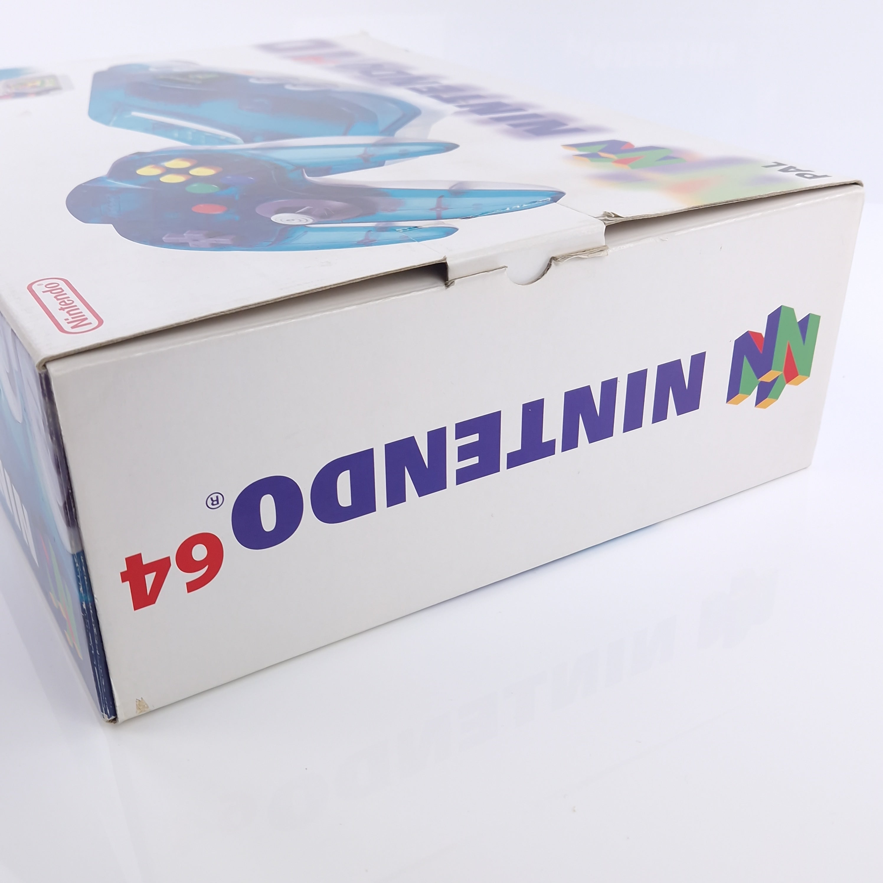 Nintendo 64 Konsole Super Mario 64 Bundle Pak Clear Blue