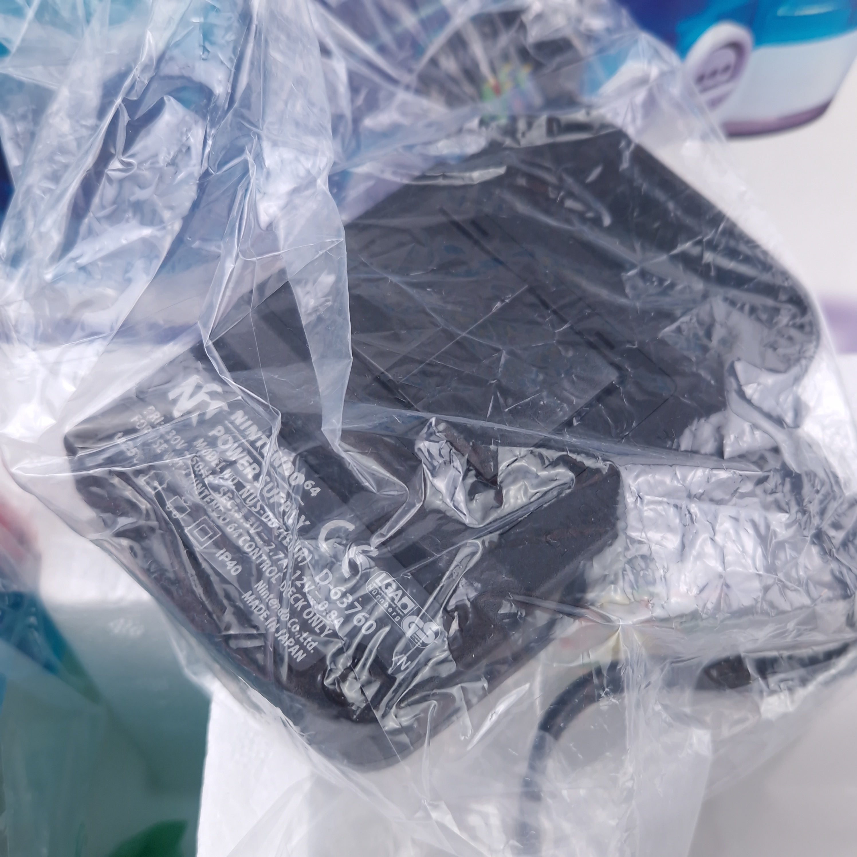 Nintendo 64 Konsole Super Mario 64 Bundle Pak Clear Blue