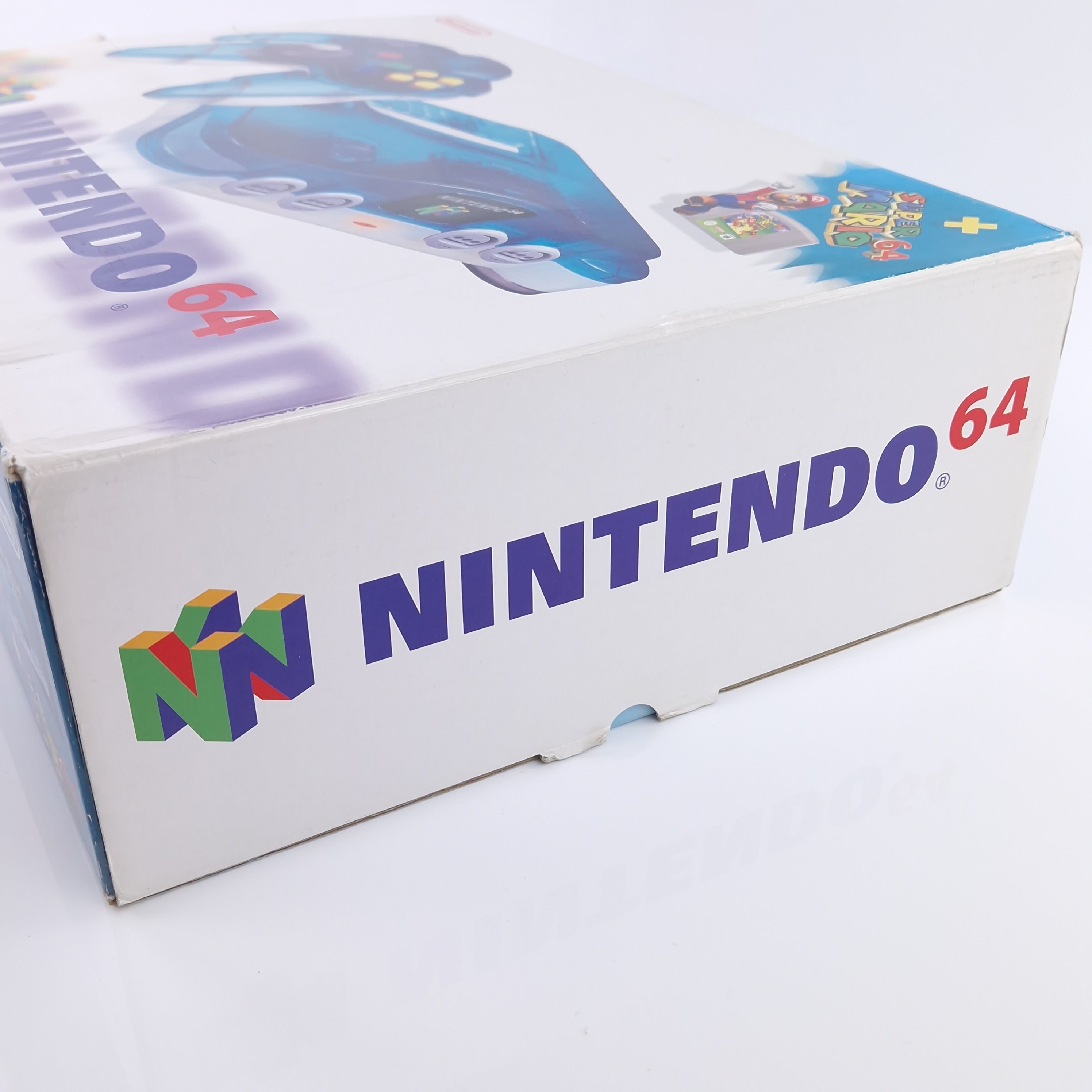 Nintendo 64 Konsole Super Mario 64 Bundle Pak Clear Blue