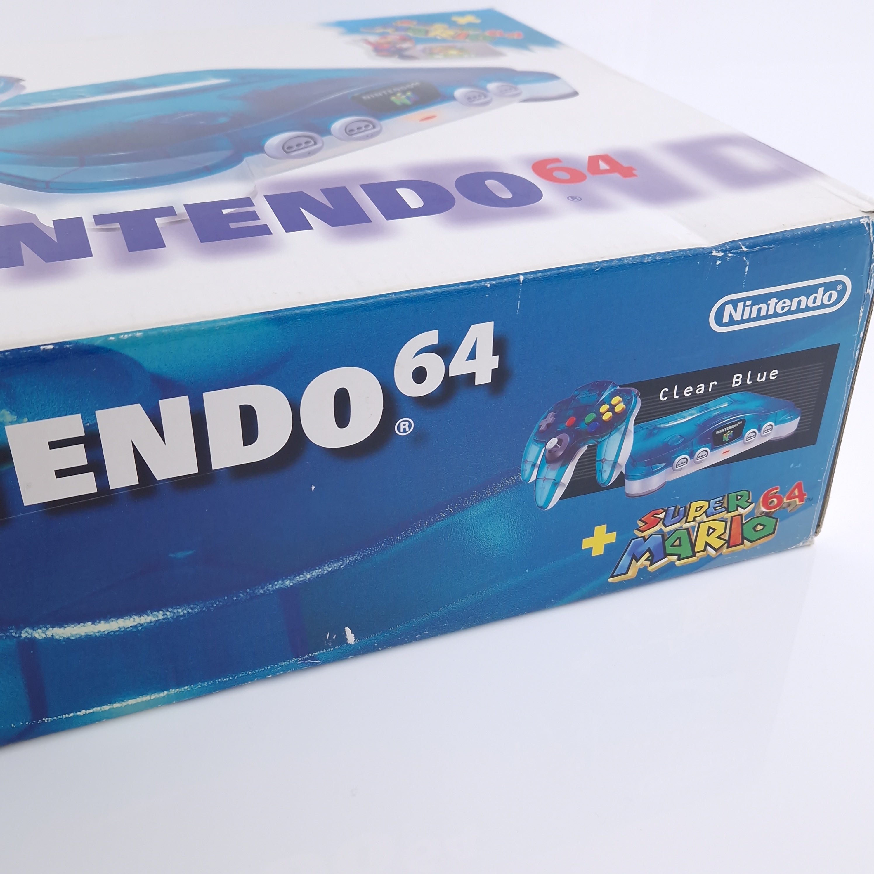 Nintendo 64 Konsole Super Mario 64 Bundle Pak Clear Blue